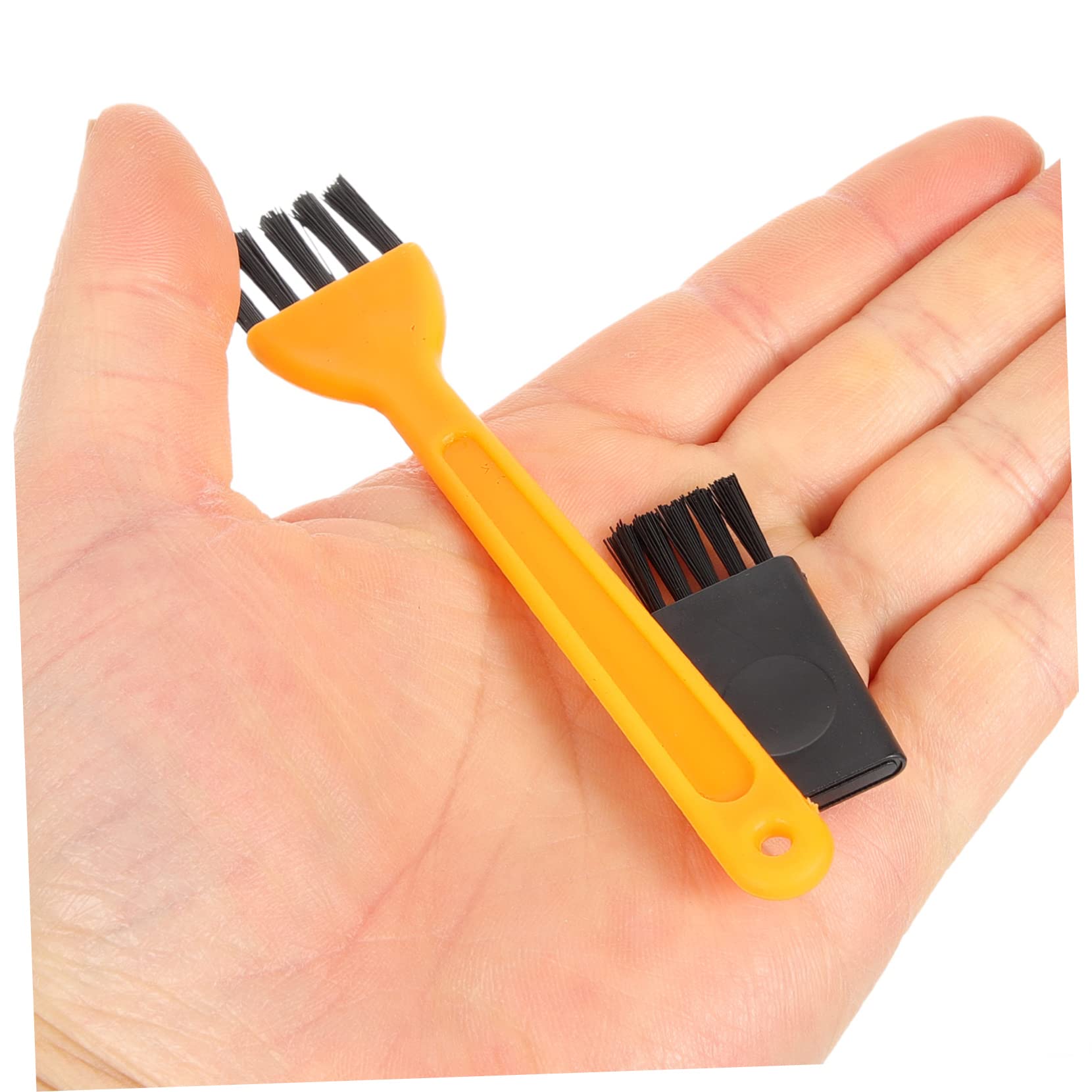 48pcs Minkissy Mini Cleaning Brush Set - Portable Razor Brush, Grout Cleaner, Humidifier & Vent Cleaning Tool with Nylon Wool Bristles | Perfect for Home, Office, Bathroom & Printer Maintenance