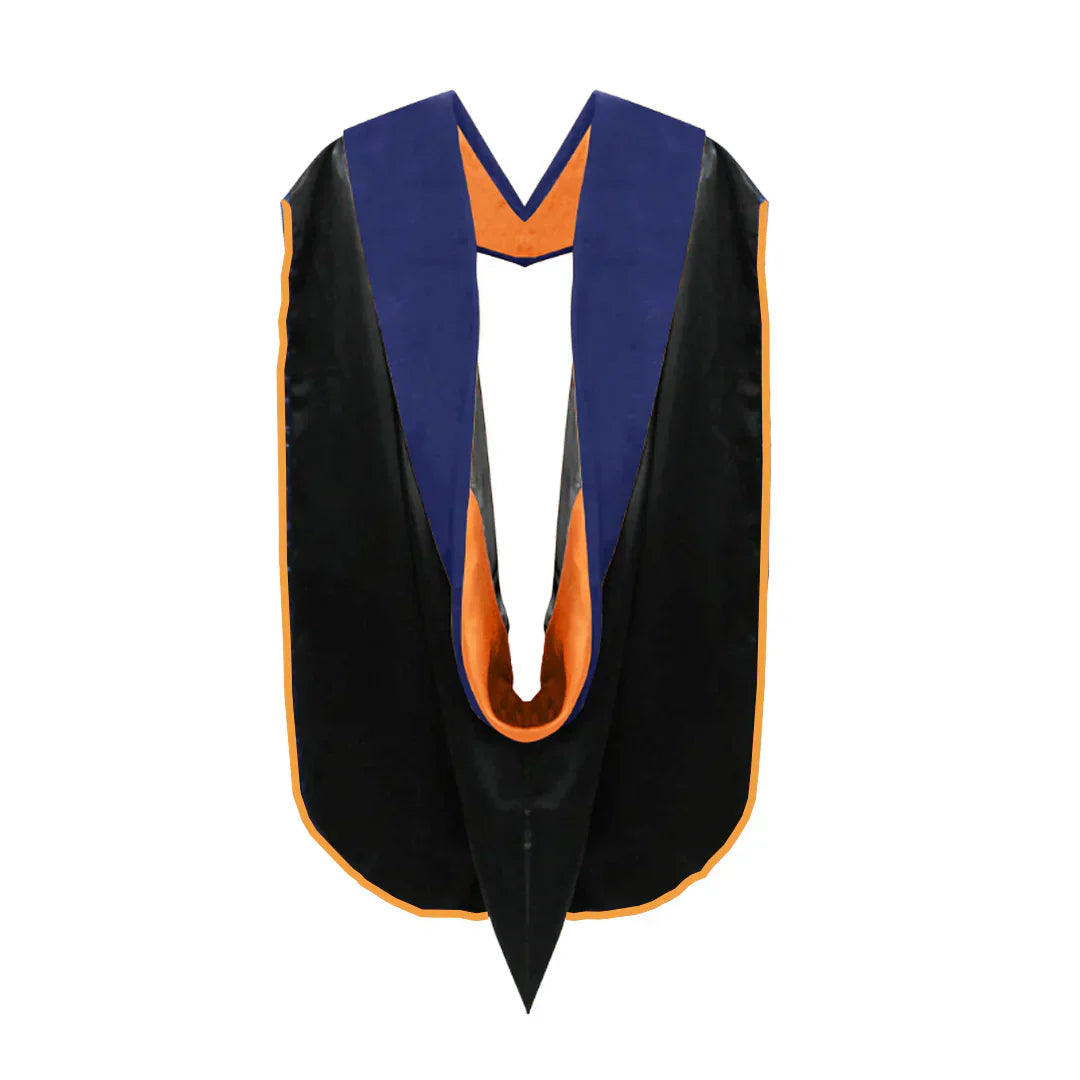 Princeton University Doctoral Regalia Set - Cap, Gown, Hood & Tassel for Graduation Ceremony - Perfect for PhD Graduates, Academic Events & Commencement Photos