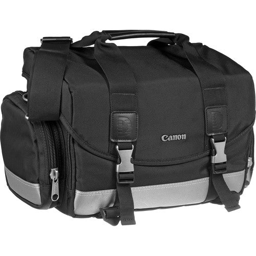 Canon 100 DG Digital Gadget Bag (Black) - Waterproof Camera Case for DSLR, Mirrorless & Lenses - Perfect for Travel, Hiking & Outdoor Photography