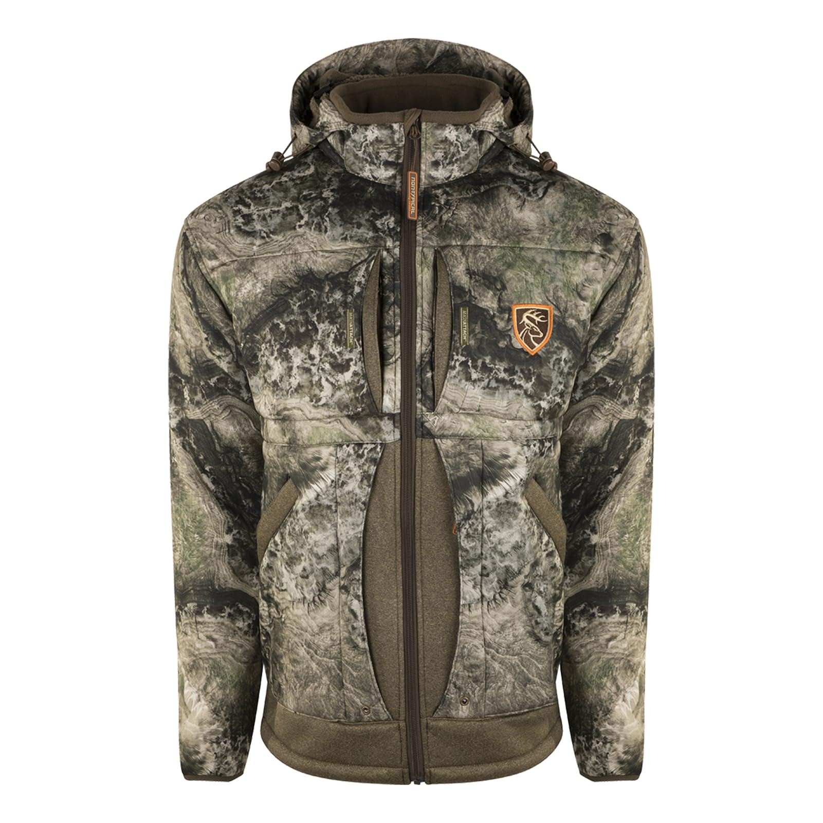 Drake Waterfowl Men's Waterfowl Hunting Jacket with Agion Technology - Waterproof & Silent Stand Hunting Jacket for Duck & Goose Hunting in Wetlands & Marshes