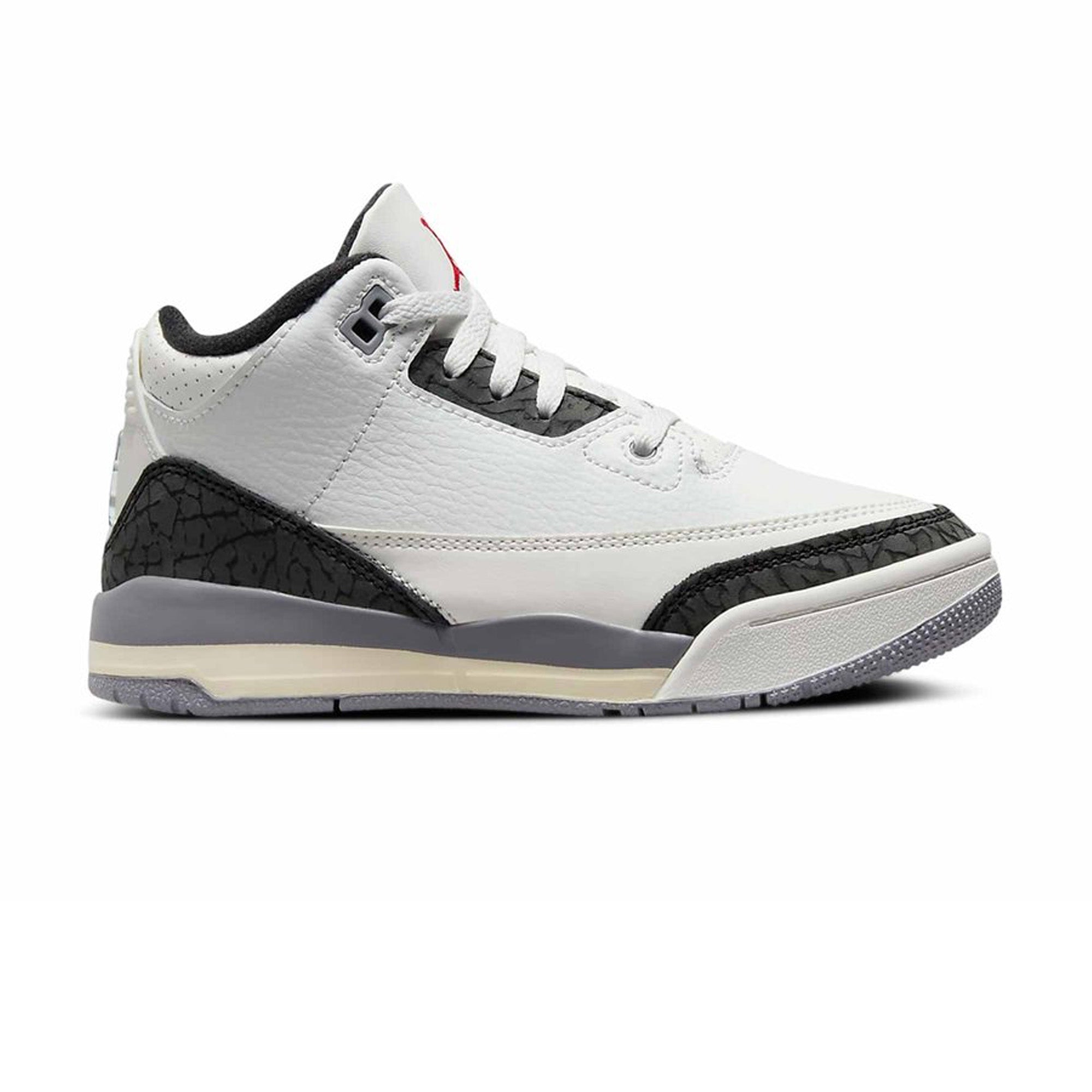 Air Jordan 3 Retro 'Cement Grey' PS Sneakers (2024) - Men's Basketball Shoes for Casual Wear & Street Style Fashion