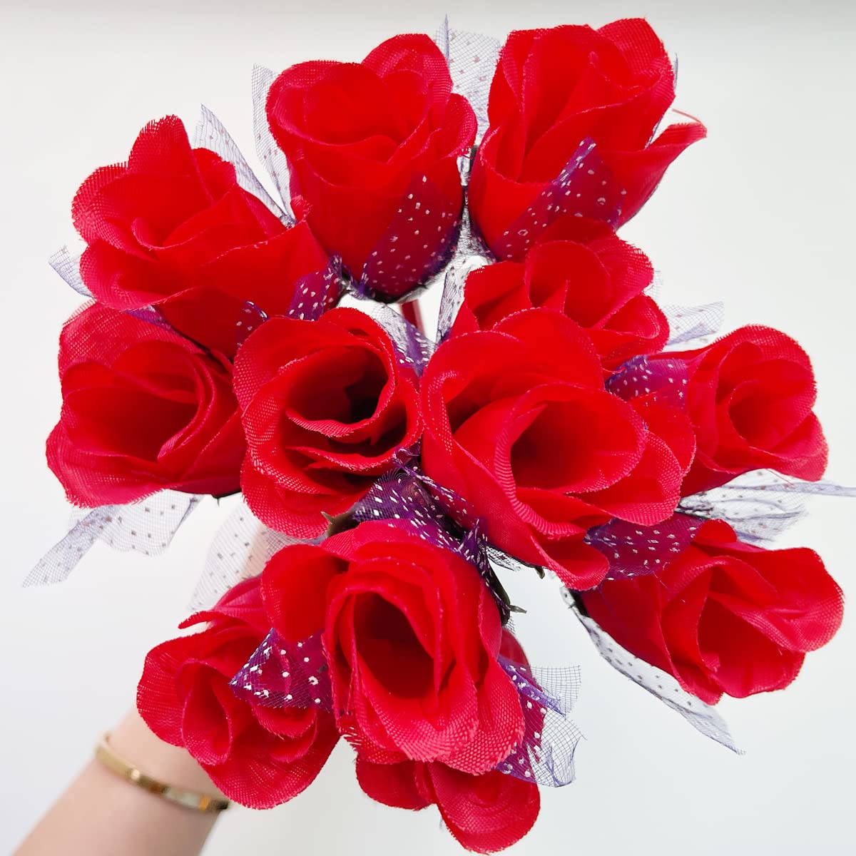 Allydrew Rose Flower Ballpoint Pens - 12 Pack Novelty Writing Pens for Office, School, Valentine's Day, Mother's Day Gifts & Party Favors - Perfect for Journals, Note Taking, Gift Giving & Special Occasions