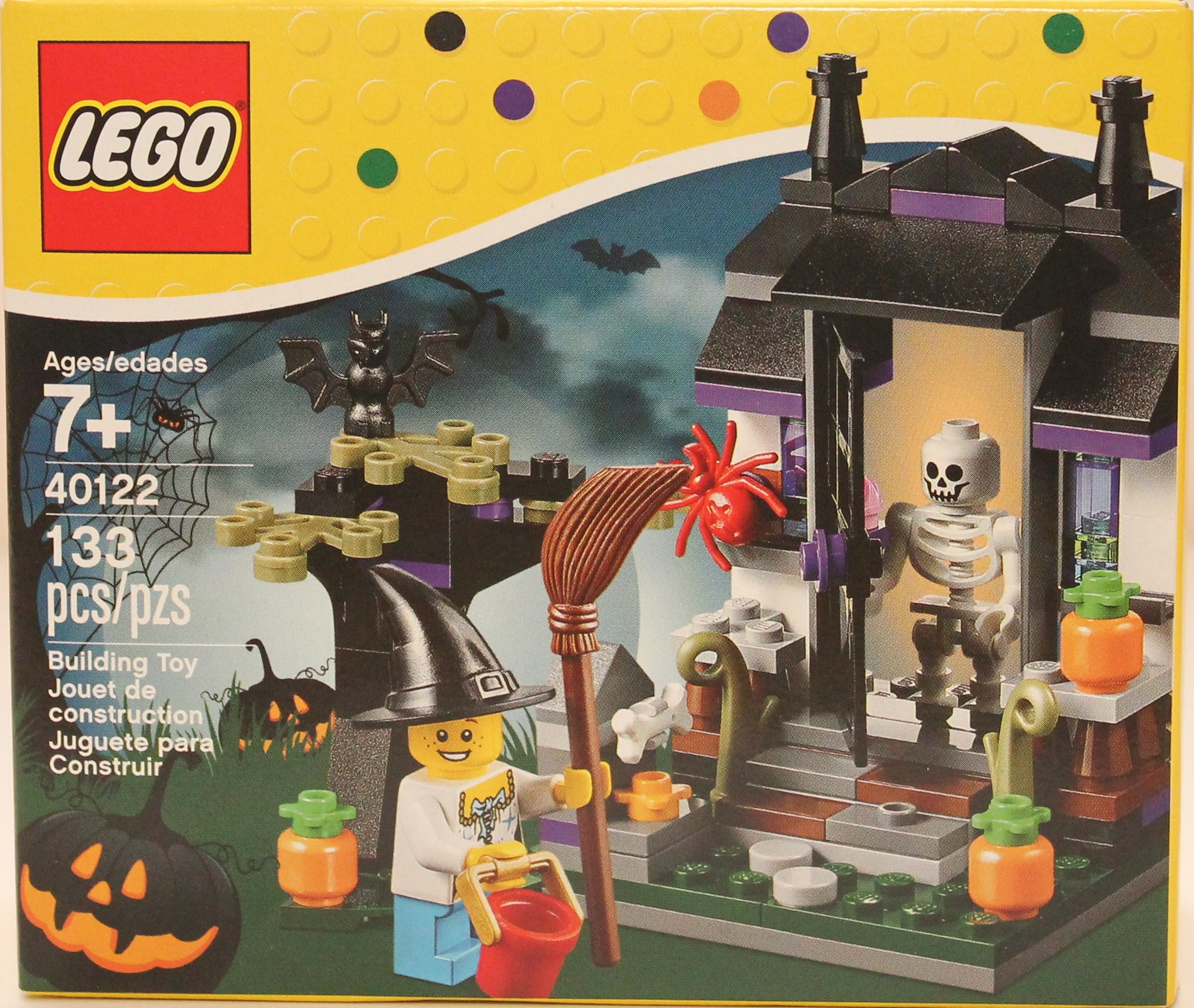 LEGO Trick or Treat Halloween Seasonal Building Set #40122 - Spooky House Decor & Collectible Toy for Kids & Adults | Perfect for Halloween Party Decorations, Gift Giving & Display