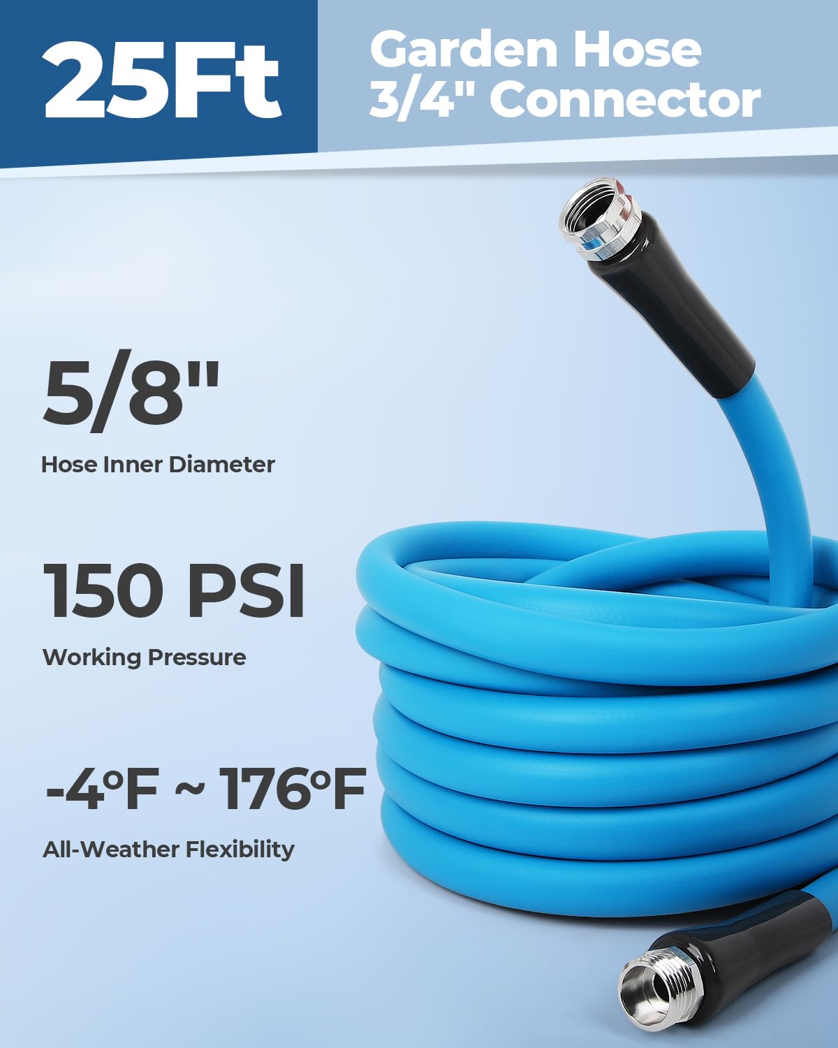 **RV & Camper Fresh Water Kit – Complete RV Water Filtration System with Flexible Hose Protector, Brass Elbow, Teflon Tape, Pressure Regulator, 2-Way Y Splitter, Toolbox, 25ft Garden Hose & Quick Connects – Perfect for RV Camping, Boondocking & Outdoor Adventures**