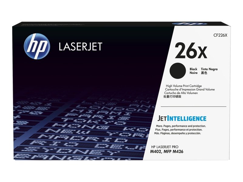 HP 26X Black High Yield Toner Cartridge for HP LaserJet Pro M402 M426 Printers - Perfect for Office & Home Printing Documents, Reports & Business Materials