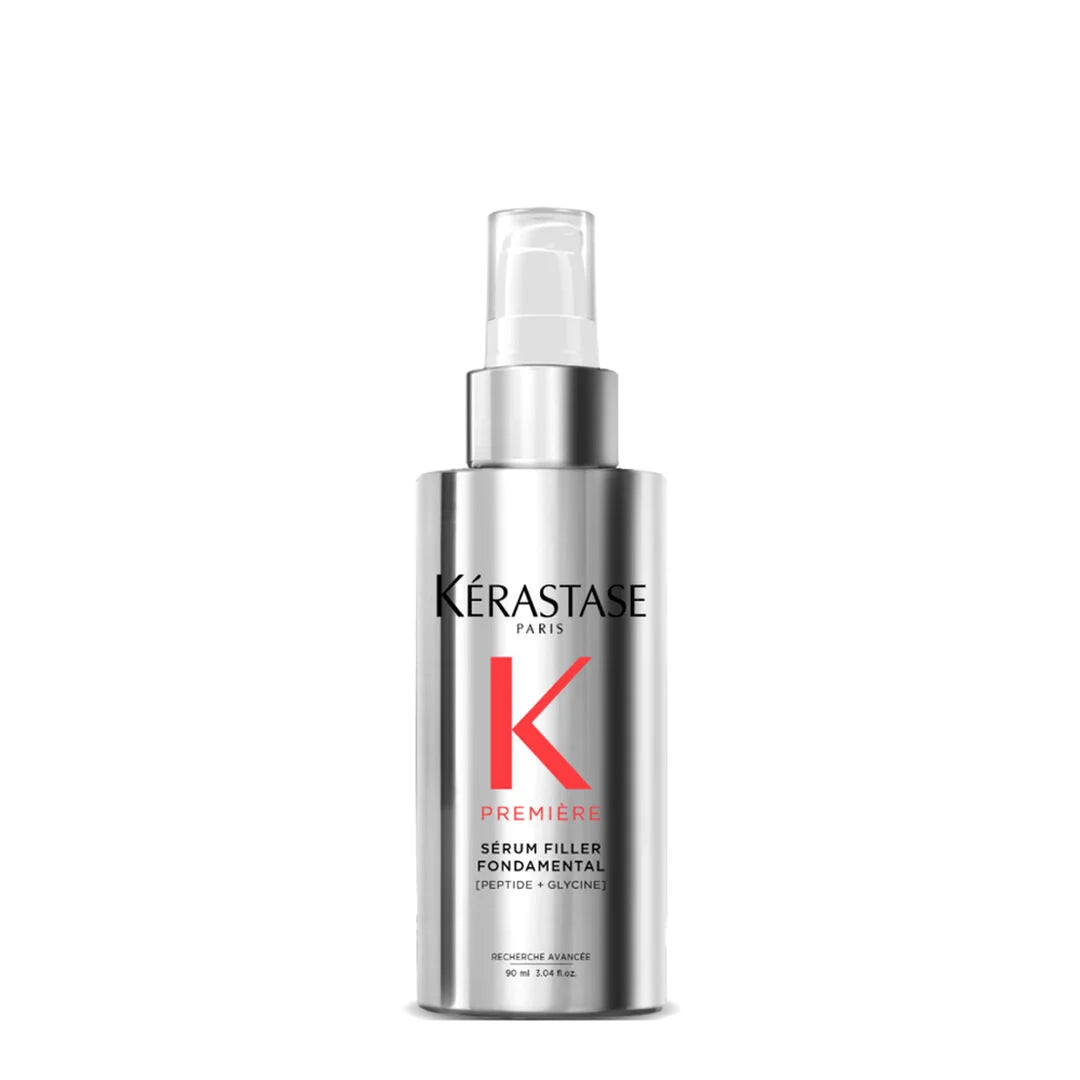 Kerastase Premiere Serum Filler Fondamental - Hair Repair Treatment for Damaged Hair | Deep Conditioning & Hydrating Leave-In Serum for Shine & Strength | Perfect for Daily Use & Salon-Quality Results