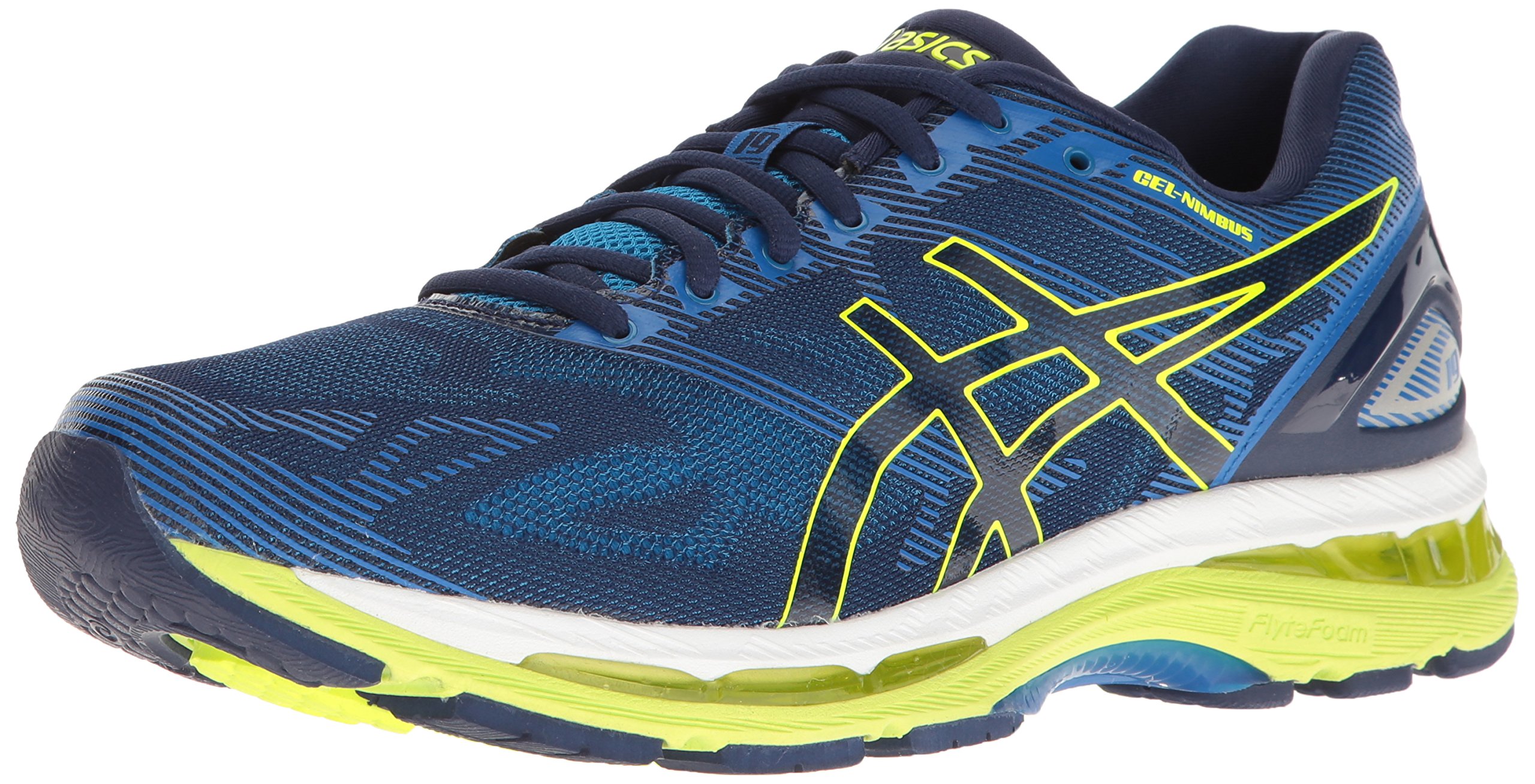 ASICS Men's Gel-Nimbus 19 Running Shoes - Lightweight Cushioned Sneakers for Marathon Training & Road Running - Perfect for Jogging, Gym Workouts & Everyday Comfort