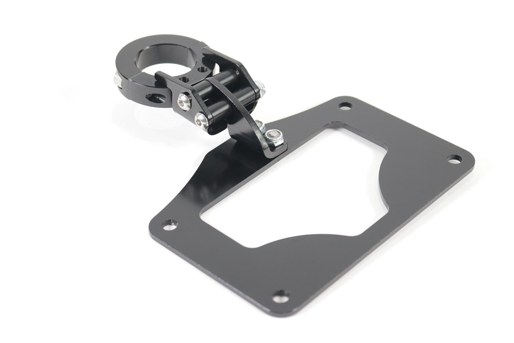 Fueltech FT600 Adjustable Dash Mount with Billet Clamp - Universal Car Dashboard Mount for Phones & GPS - Perfect for Road Trips & Off-Road Adventures