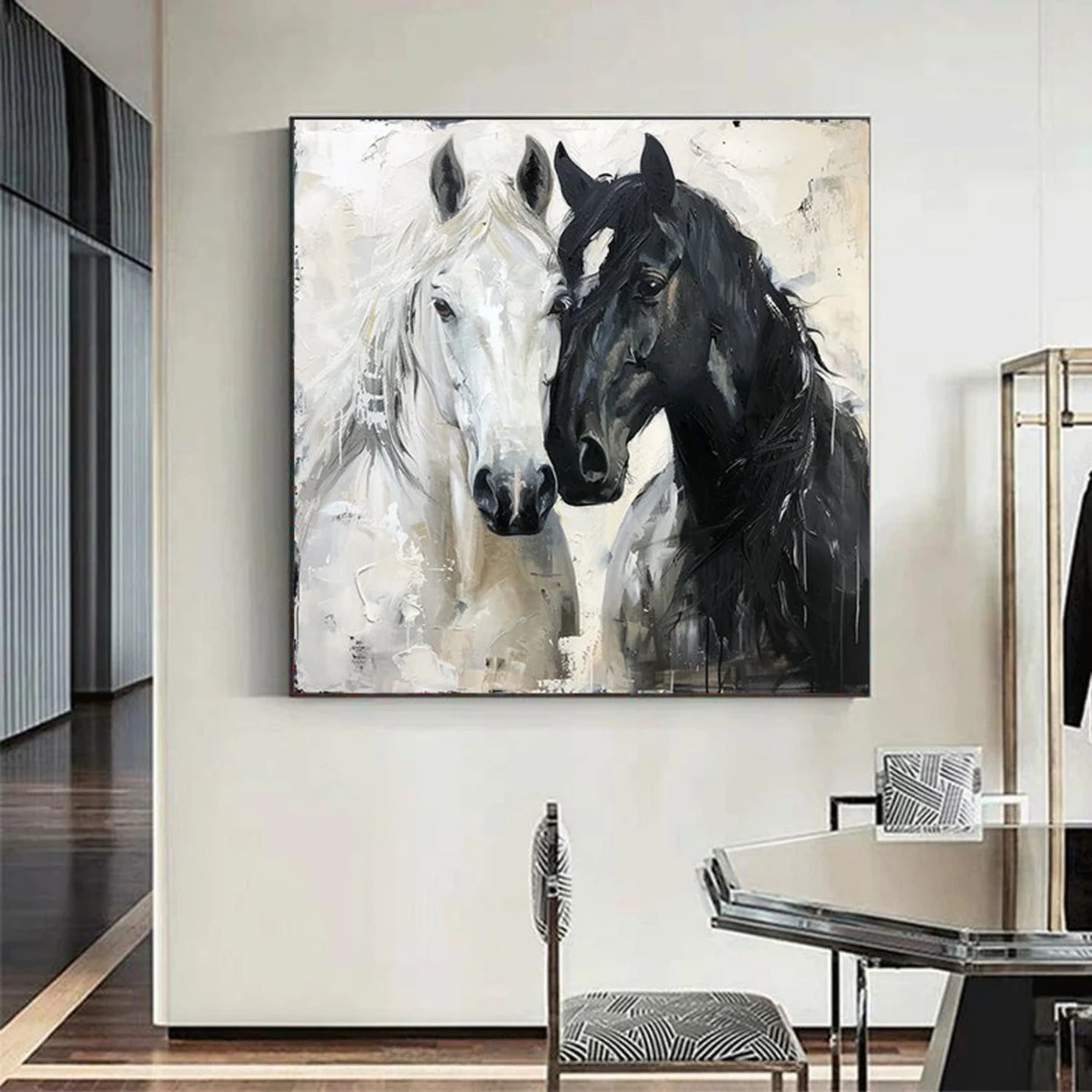 Animal Art Painting #AP159 - Handmade Wildlife Canvas Art for Home & Office Decor | Perfect for Living Room, Bedroom, or Gift