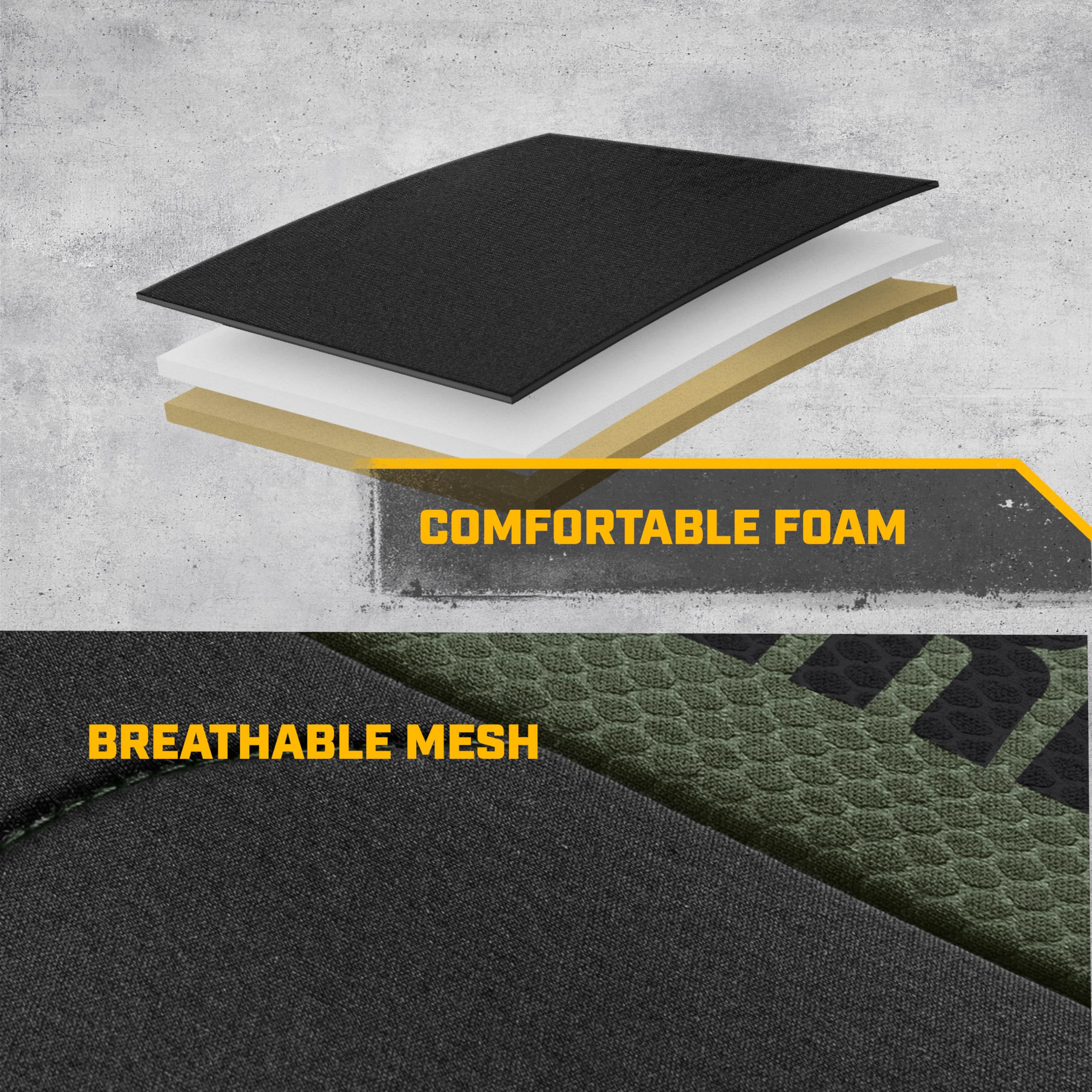 Cat Flexfit Green Black Car Seat Covers for Cars, Trucks & SUVs - 2-Piece Front Seat Protectors with Airbag Compatibility | Durable SUV & Truck Interior Accessories | Perfect for Road Trips, Commuting & Pet Protection