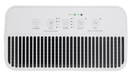 Midea 3-in-1 Turbo HEPA Air Purifier with True HEPA Filter for Allergies, Dust, and Pet Dander - Perfect for Bedrooms, Living Rooms, and Offices (300 sq ft Coverage)