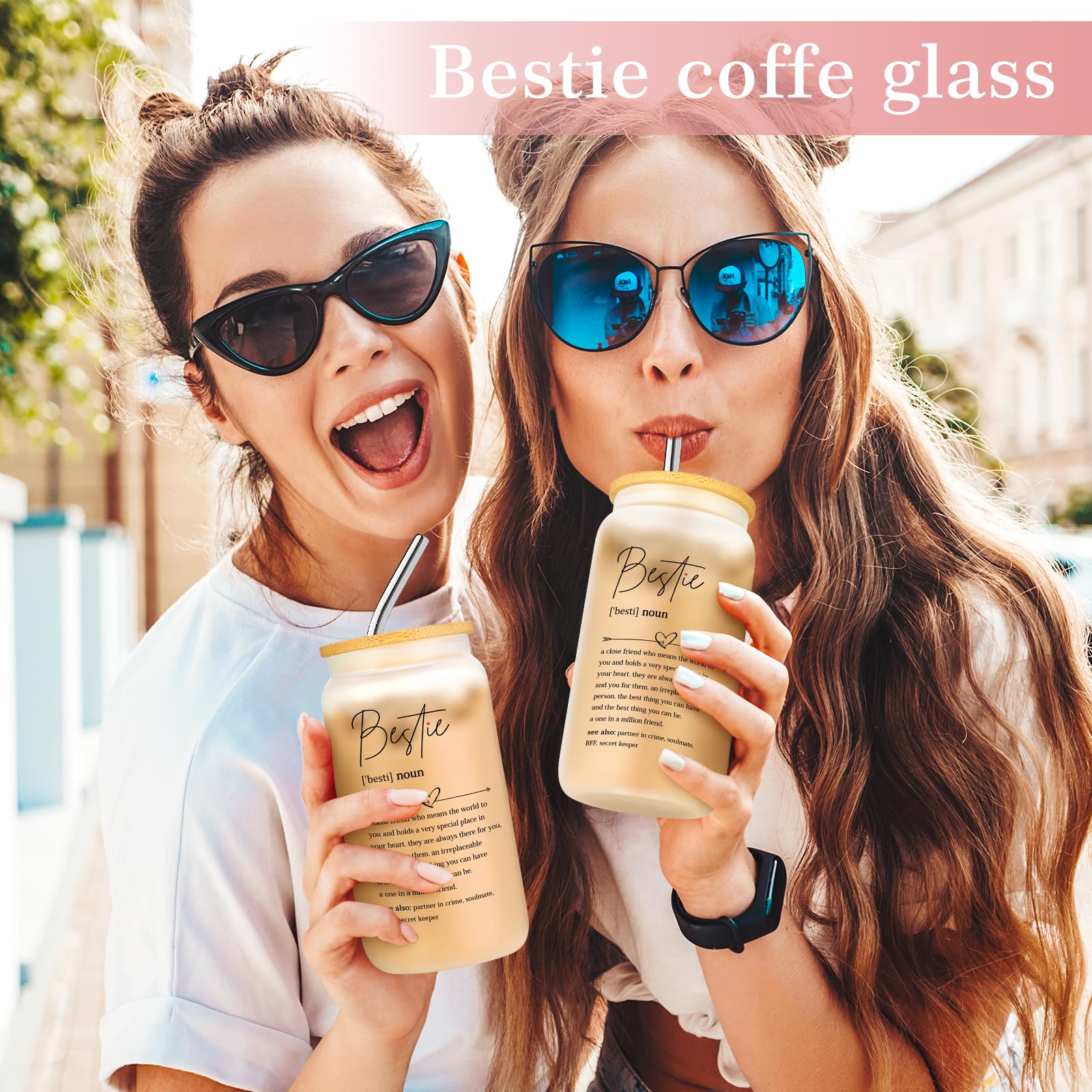 Looca Best Friend Birthday Gift Basket for Women - Thoughtful Friendship Gifts for Her, BFF, Soul Sister | Perfect for Anniversaries, Galentine's Day & Long Distance Friends