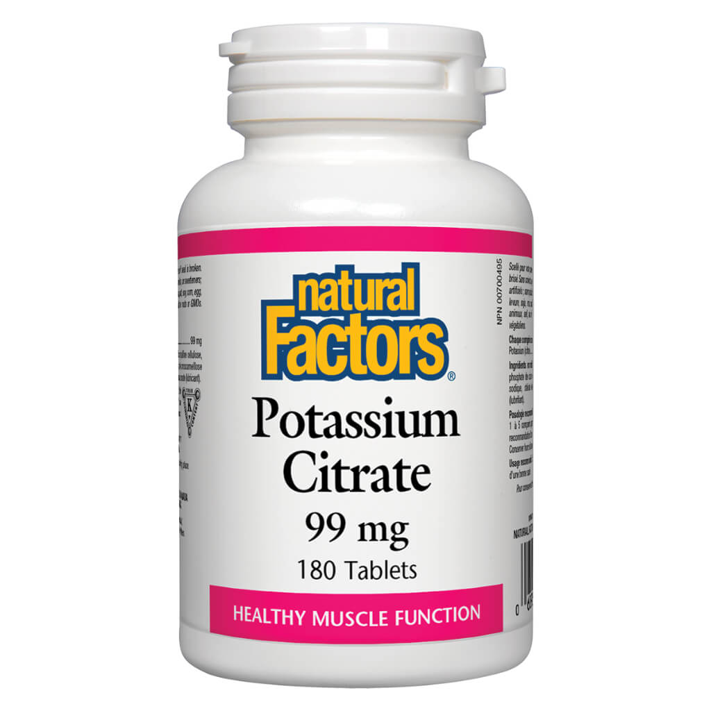 Potassium Citrate 99 mg Supplement - Supports Heart Health & Electrolyte Balance - Ideal for Athletes & Keto Dieters