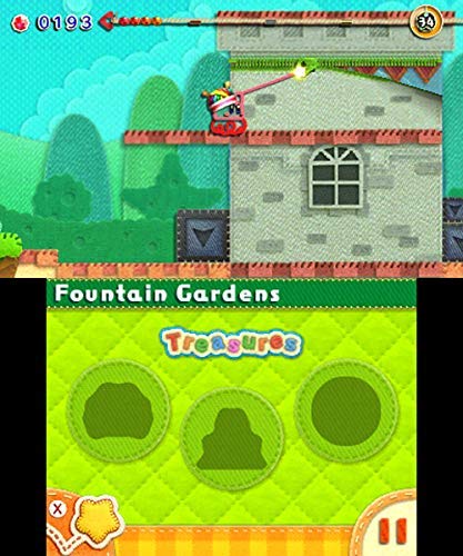Kirby's Extra Epic Yarn - Nintendo 3DS Game (Renewed) | Fun Adventure Platformer for Kids & Adults | Perfect for Travel & Family Game Nights