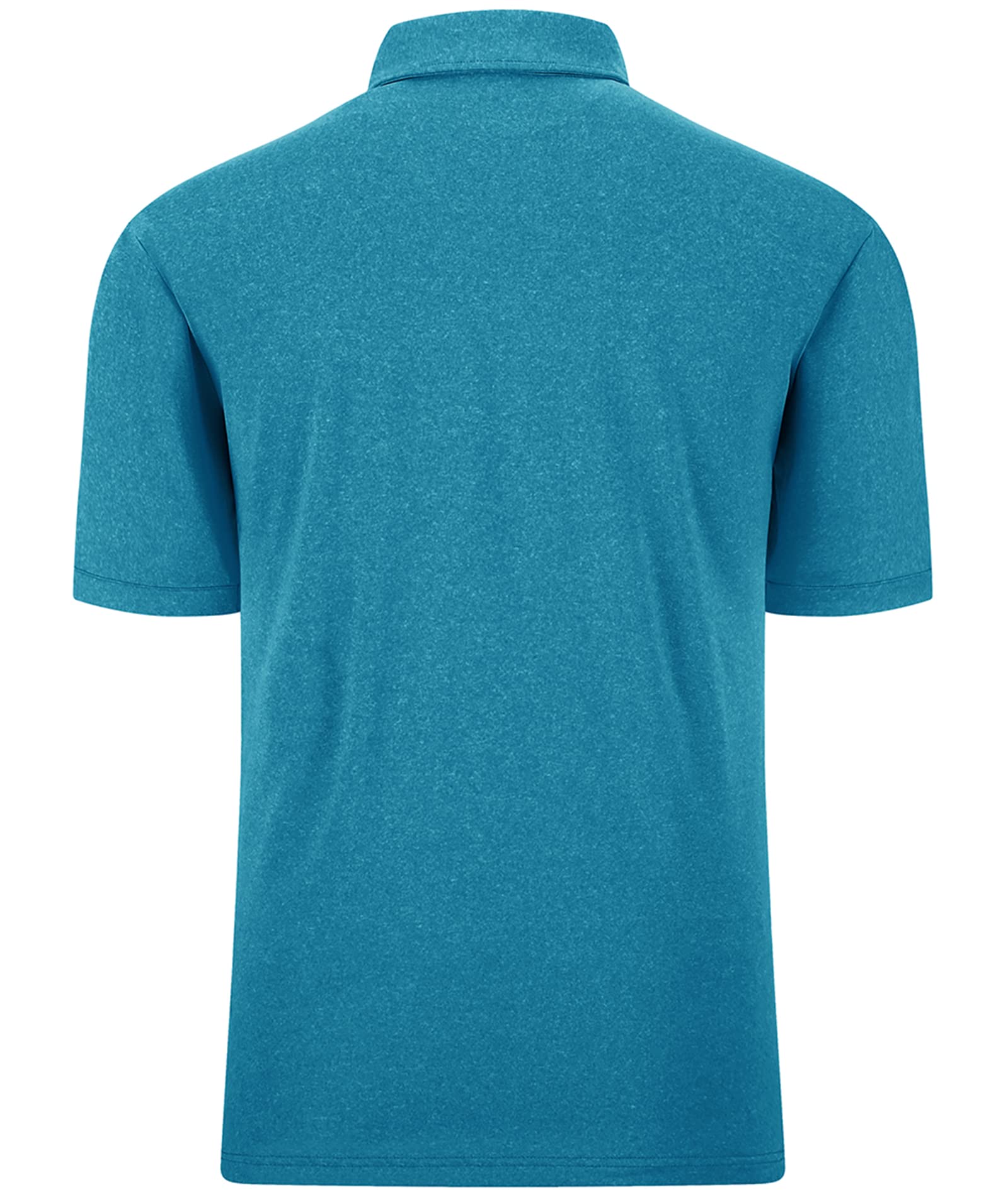 V VALANCH Men's Performance Golf Polo Shirt - Moisture Wicking, Breathable Short Sleeve Shirt for Summer - Ideal for Golf, Casual Wear & Outdoor Activities