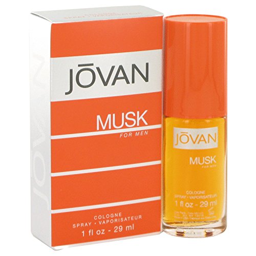 Jovan Musk Cologne for Men - 1 oz Cologne Spray | Classic Aromatic Fragrance | Perfect for Date Night & Special Occasions