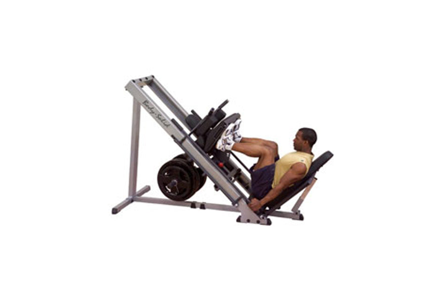 Body Solid GLPH1100B Leg Press & Hack Squat Machine for Home Gym - Strength Training Equipment for Legs, Glutes Workout | Perfect for Home Fitness, Commercial Gyms & Personal Training Studios