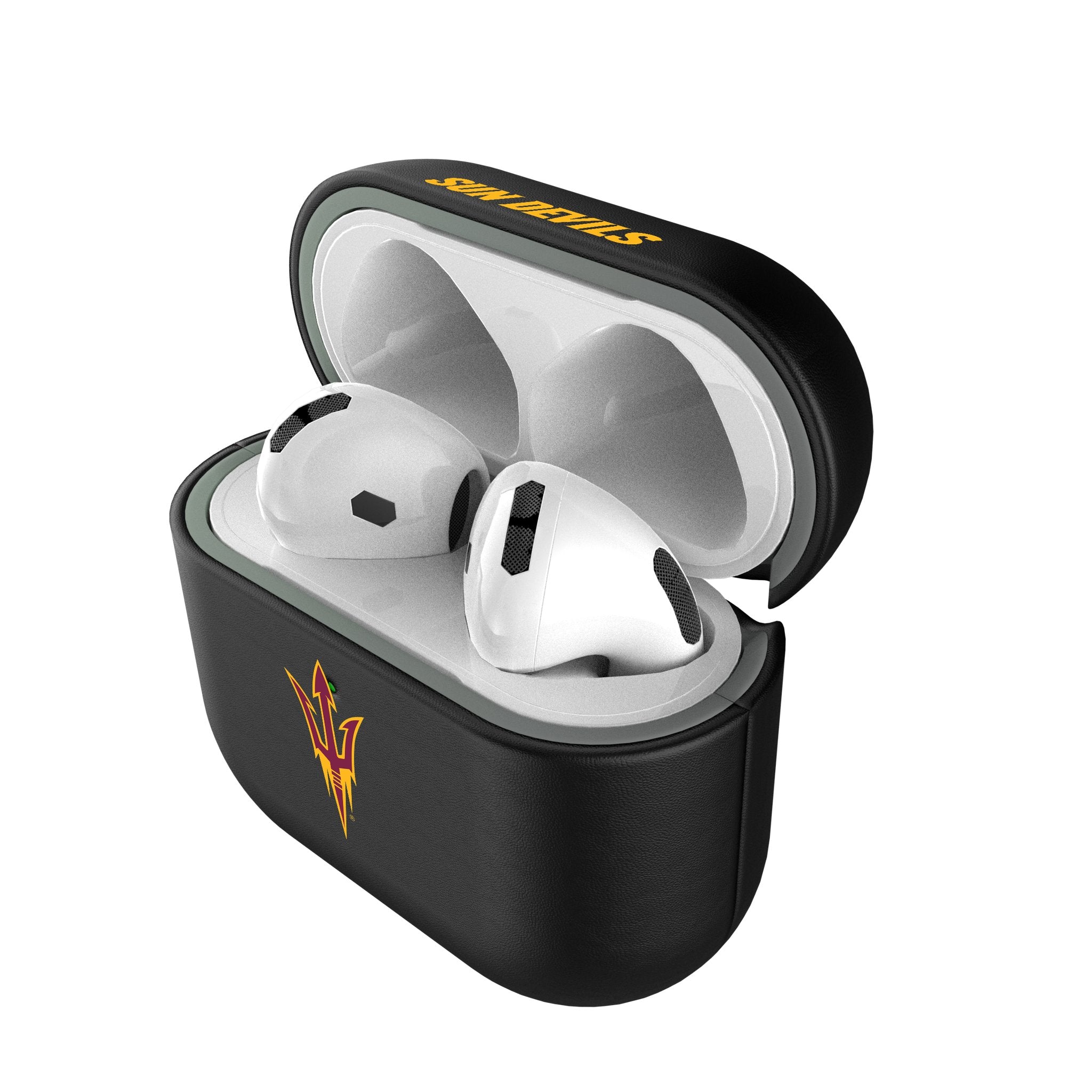 Arizona State University Sun Devils Insignia AirPod Case Cover - Durable Protective Case for Apple AirPods 1/2/3 & Pro - Perfect for School, Sports & College Fans