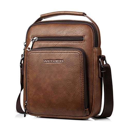 Men Shoulder Bag for Brown