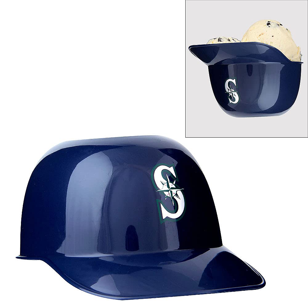 Rawlings Official MLB Batting Helmet Ice Cream/Snack Bowl - Baseball Fan Gift, Novelty Snack Serving Bowl for Parties, Sports Events & Home Decor
