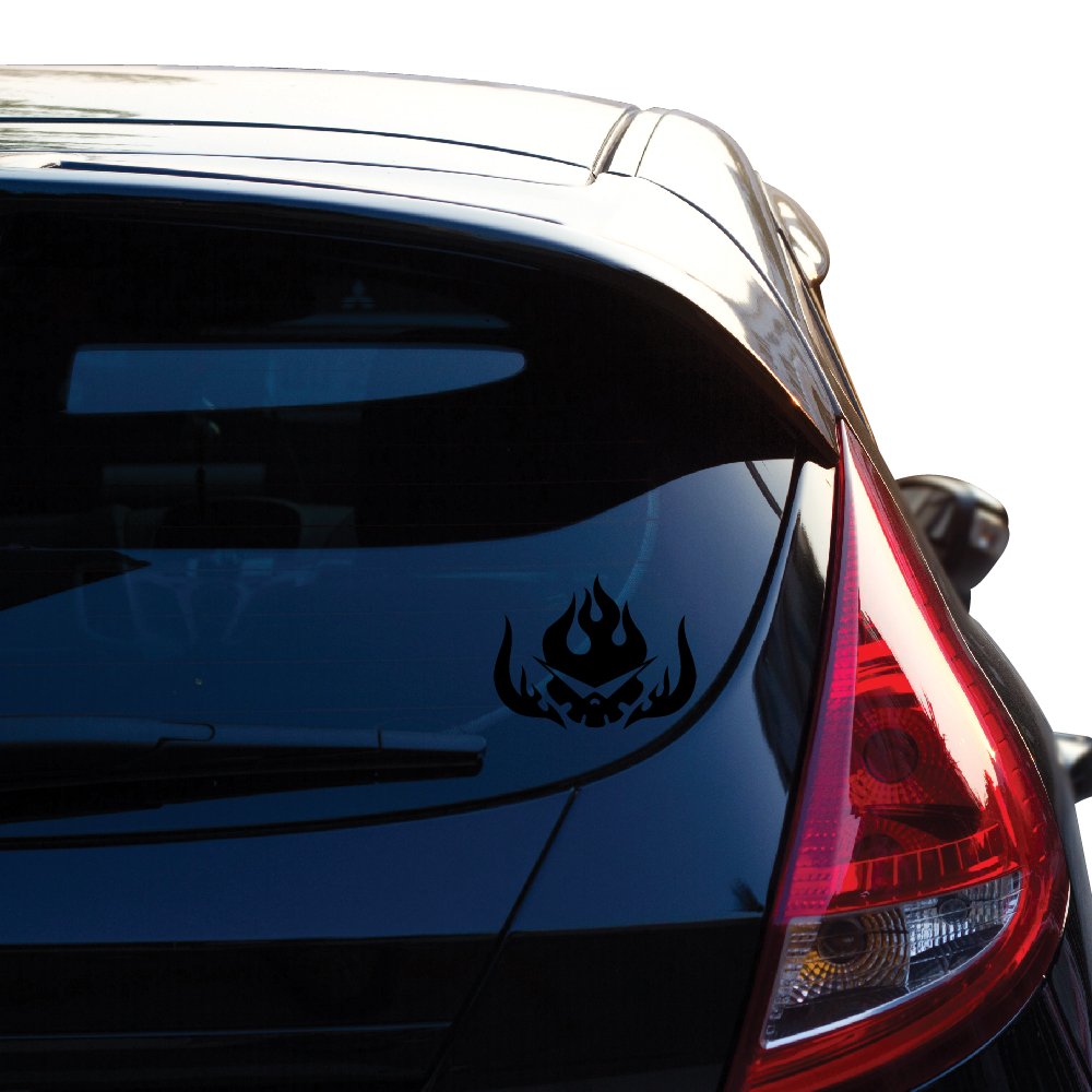 Yoonek Premium Gurren Lagann Vinyl Decal Sticker - Durable & Waterproof for Car Window, Laptop, Motorcycle, Walls, Mirror - Perfect for Anime Fans & Home Decor - SKU: 480 (Black)