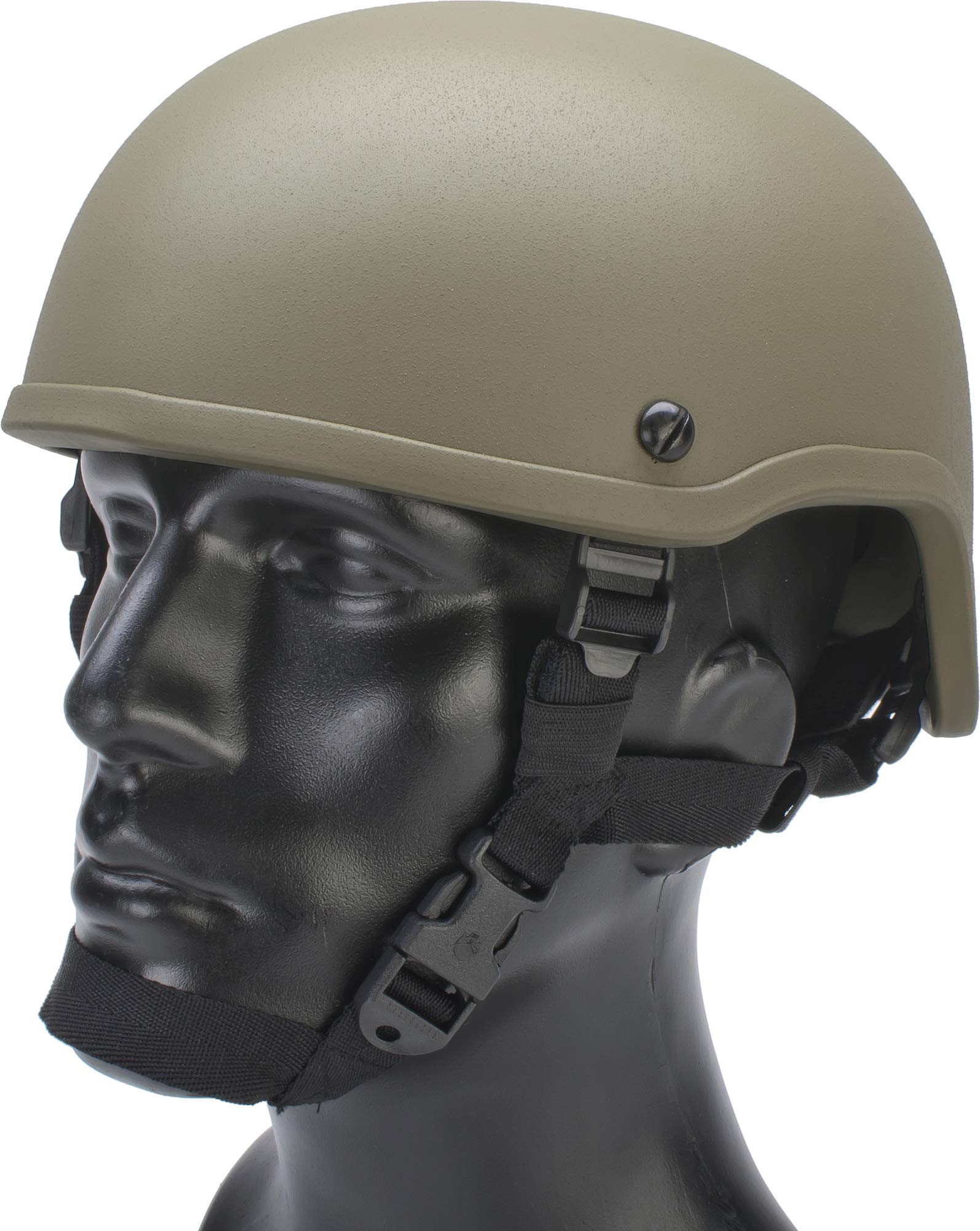 Matrix MICH 2001 Fiberglass Airsoft Helmet - Tan Color | Lightweight & Durable Military-Style Head Protection | Perfect for Airsoft Games, Tactical Training & Outdoor Adventures