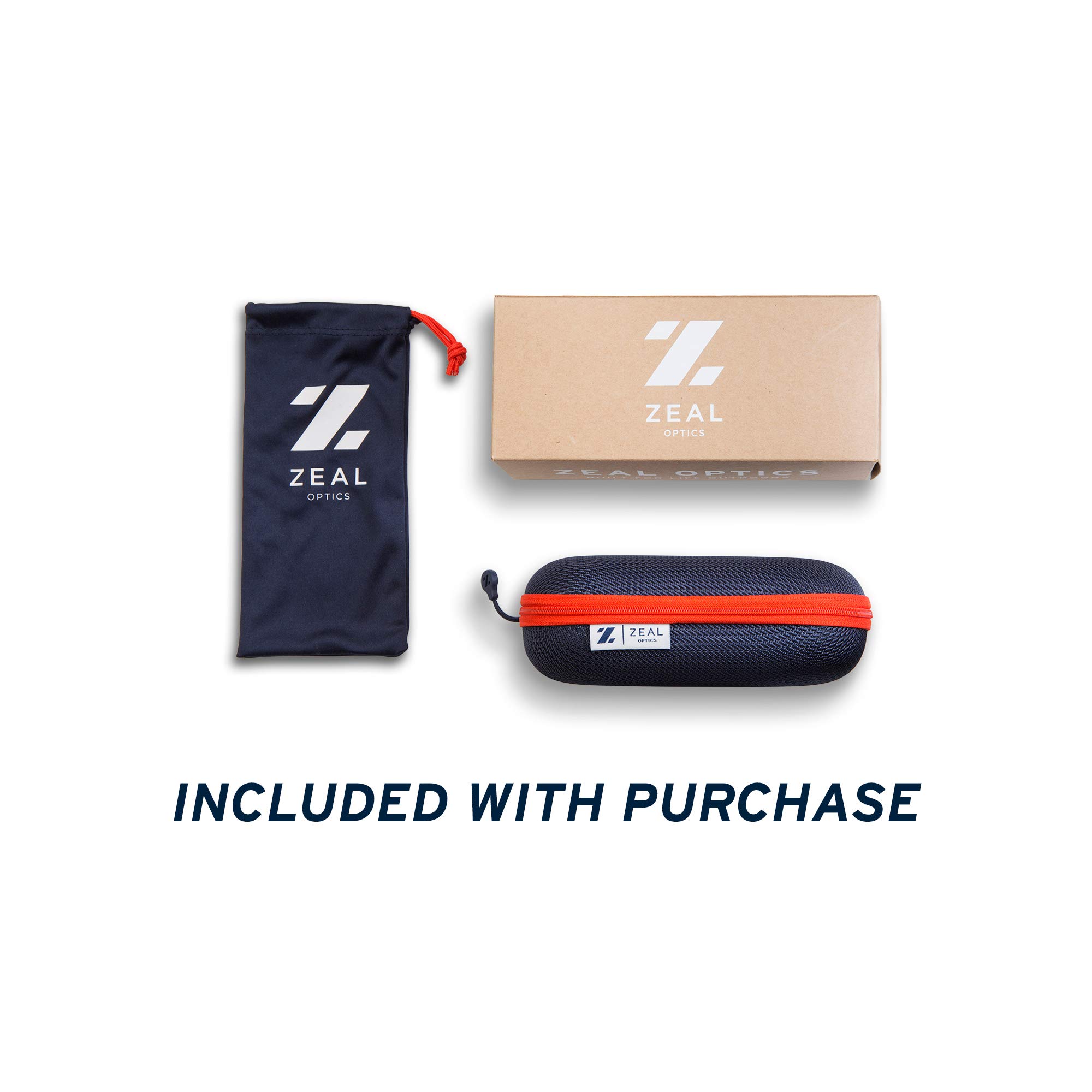 Zeal Optics Palisade Polarized Sunglasses for Men & Women - Eco-Friendly Plant-Based Lenses - Perfect for Running, Cycling & Outdoor Adventures