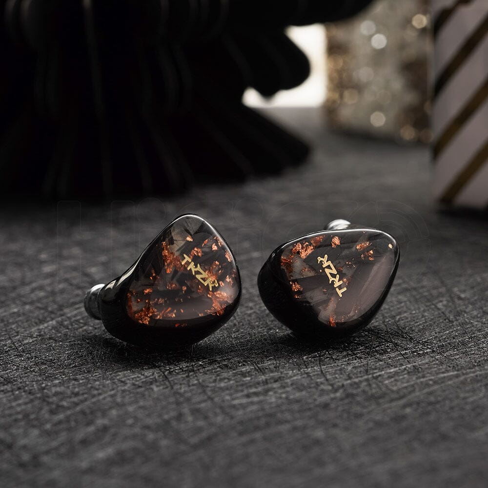 TKZK Ouranos 10mm Carbon Nanotube Dynamic Driver HiFi In-Ear Earphones with Deep Bass - Perfect for Gaming, Music Listening & Travel