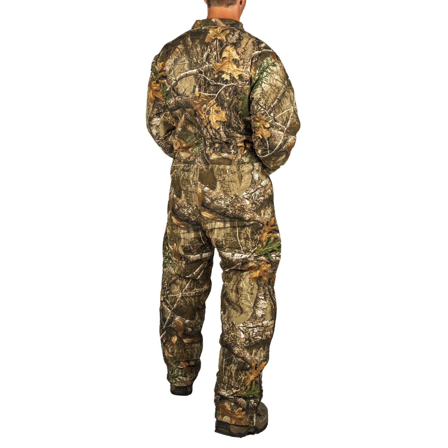 Men's Insulated Camo Hunting Coveralls - Waterproof Cold Weather One-Piece Jumpsuit for Outdoor Activities | Perfect for Winter Hunting, Fishing & Snow Work