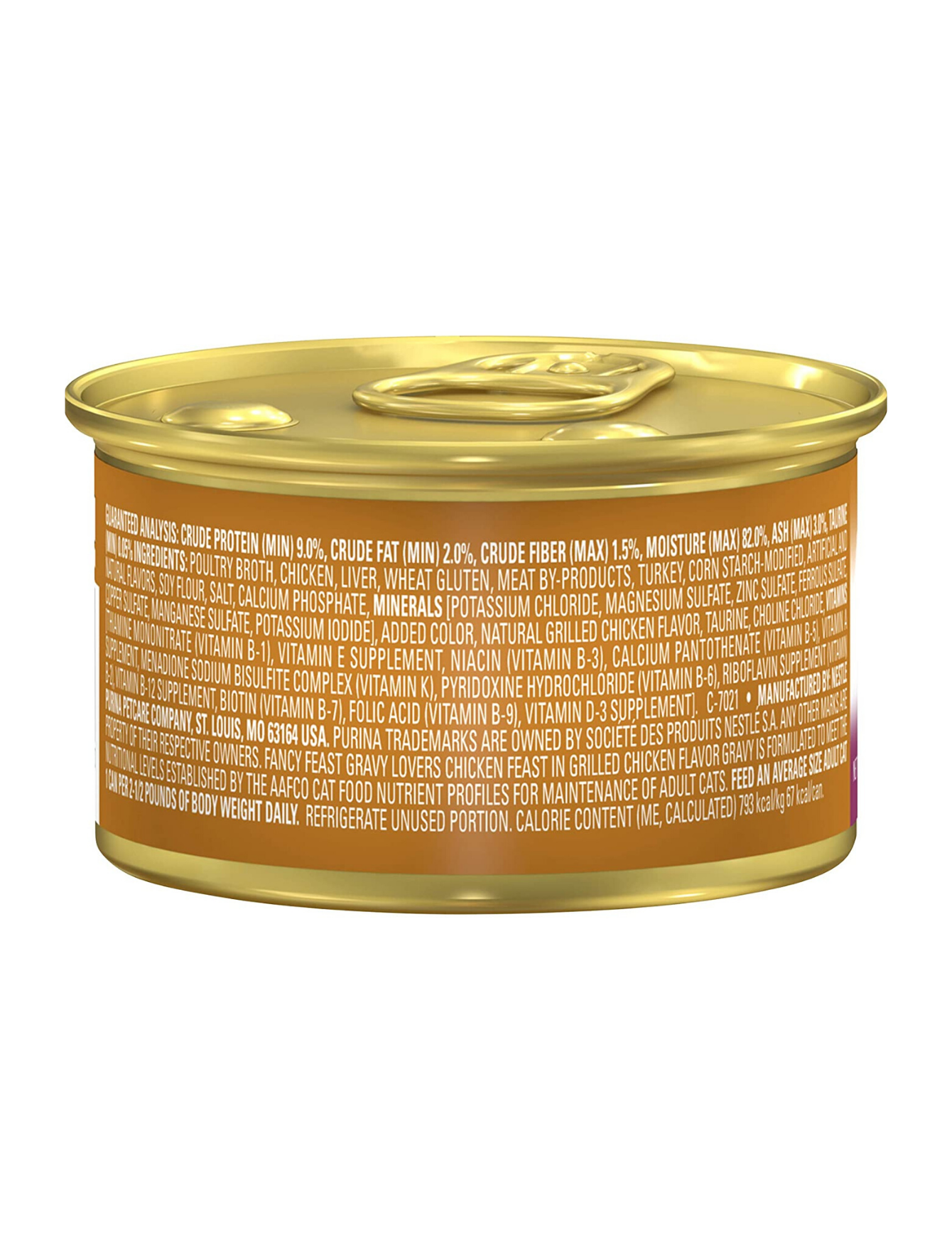 Fancy Feast Gravy Lovers Feast Grilled Chicken Flavor Canned Cat Food 85g - Delicious Wet Cat Food for Picky Eaters, Perfect for Mealtime & Special Treats