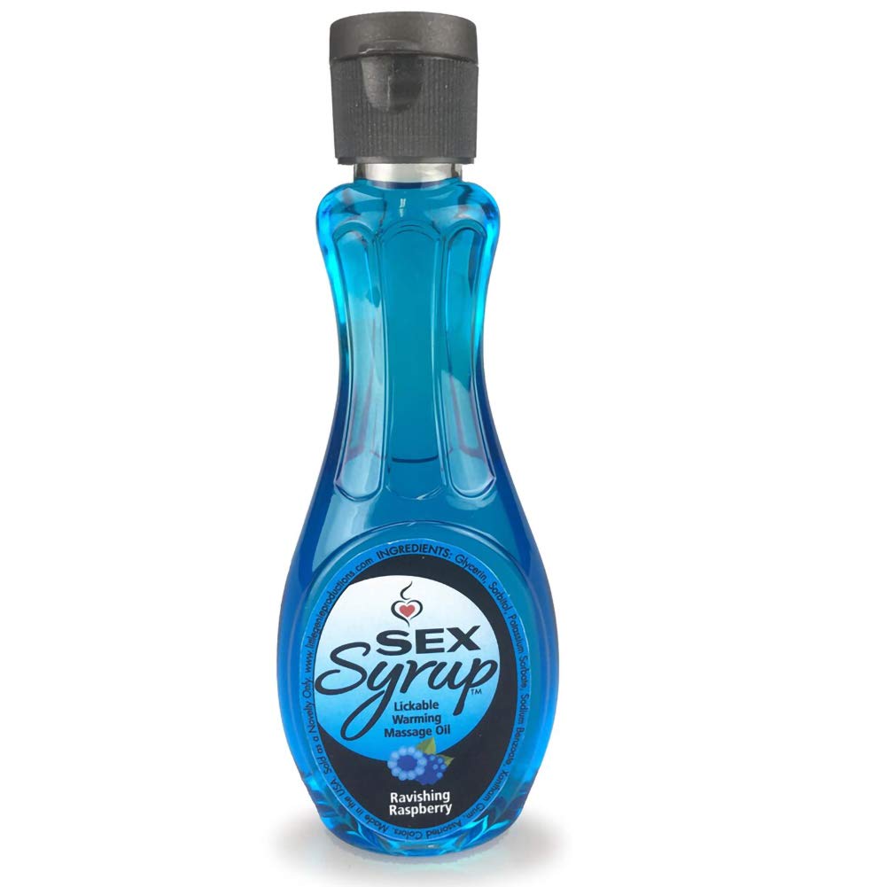 Ravishing Raspberry Sex Syrup - 4 oz - Natural Aphrodisiac for Couples - Perfect for Romantic Nights & Intimate Moments