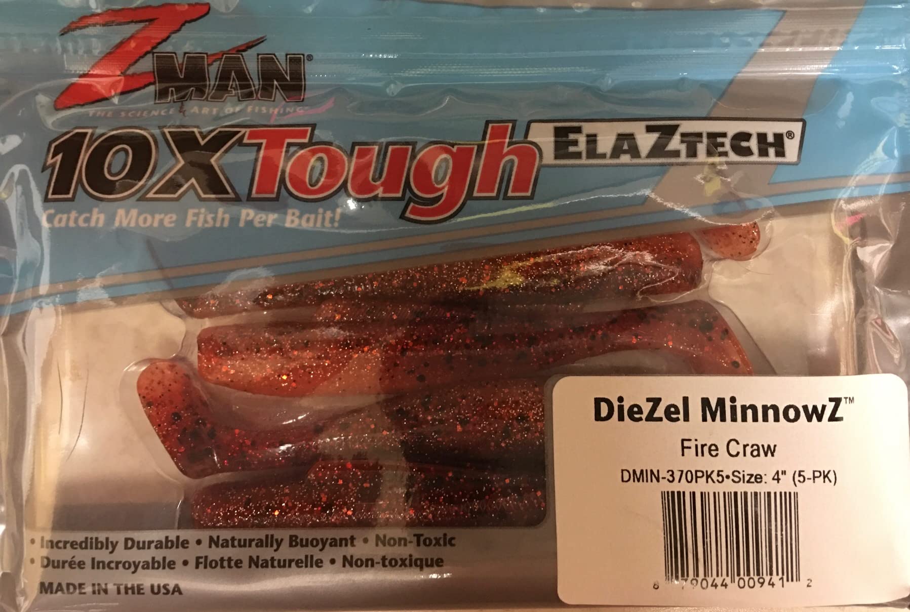 Z-MAN SMH WormZ Soft Plastic Fishing Bait - Premium Worms for Bass, Trout, and Panfish - Ideal for Freshwater and Saltwater Fishing