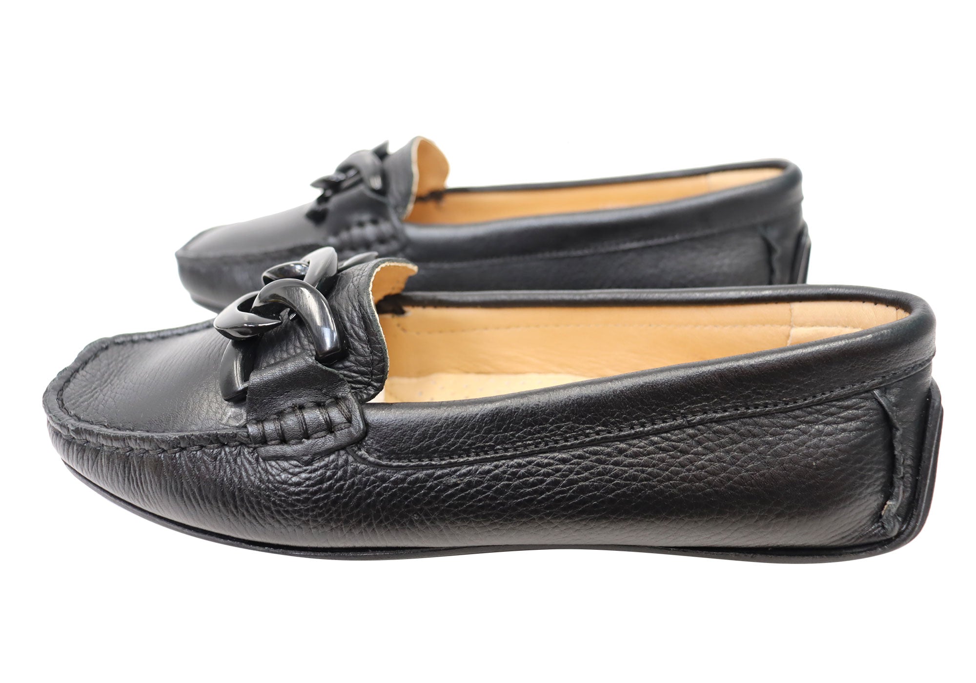 Savelli Emile Women's Comfortable Leather Loafers - Handmade in Brazil - Perfect for Work, Travel & Casual Wear