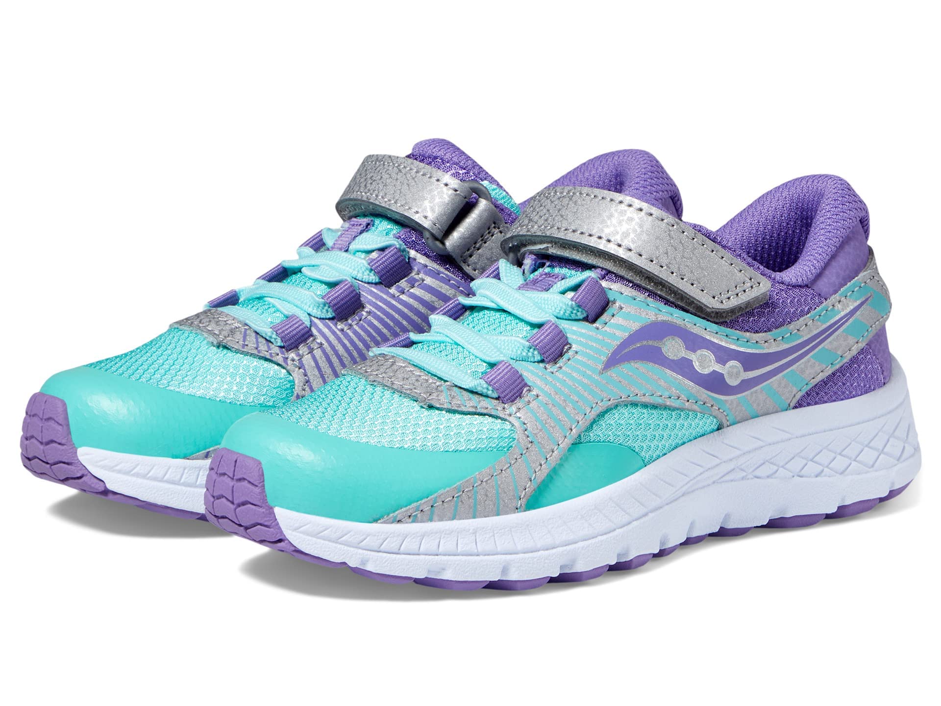Saucony Velocer A/C Sneaker - Lightweight Running Shoes for Kids | Breathable Mesh & Cushioned Support for School, Sports & Daily Wear (Little Kid/Big Kid)