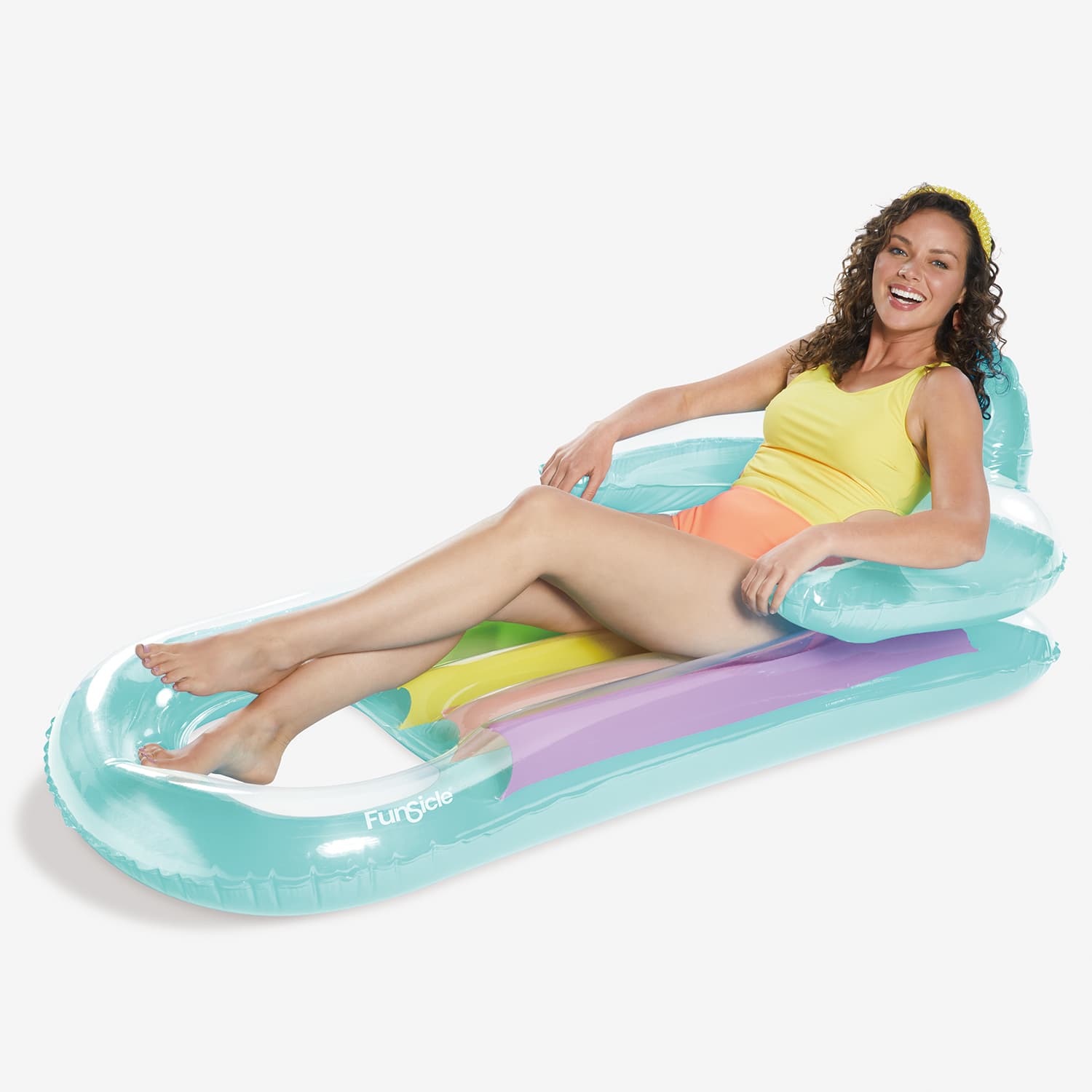 Funsicle Relaxing Lounge Chair - Comfortable Outdoor Patio Furniture for Backyard, Poolside & Beach - Perfect for Sunbathing, Lounging & Relaxing