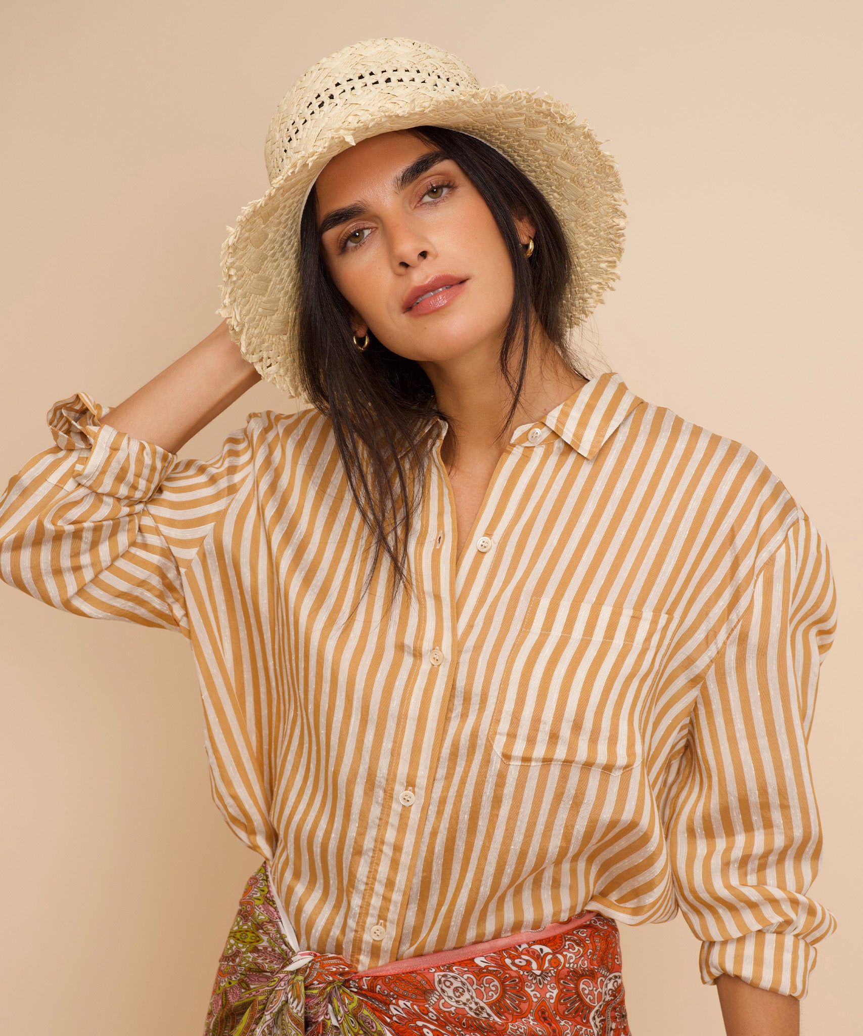 Stylish Majorca Bucket Hat for Women & Men - UPF 50+ Sun Protection, Breathable & Foldable Summer Beach Hat - Perfect for Outdoor, Travel, and Vacation