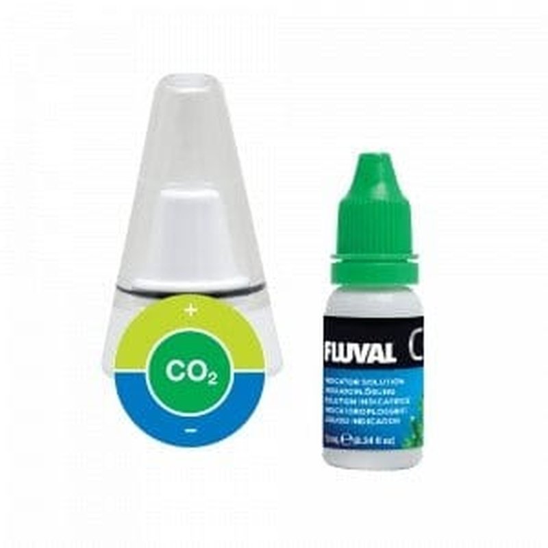 Fluval CO2 Indicator Set for Aquarium - Accurate CO2 Monitoring Kit for Planted Tanks | Perfect for Freshwater Fish Tanks & Aquatic Plant Growth
