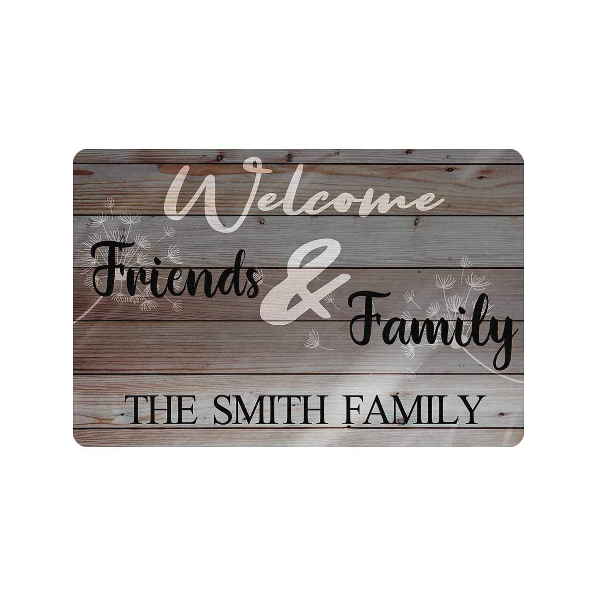Custom Personalized Name Doormat 24