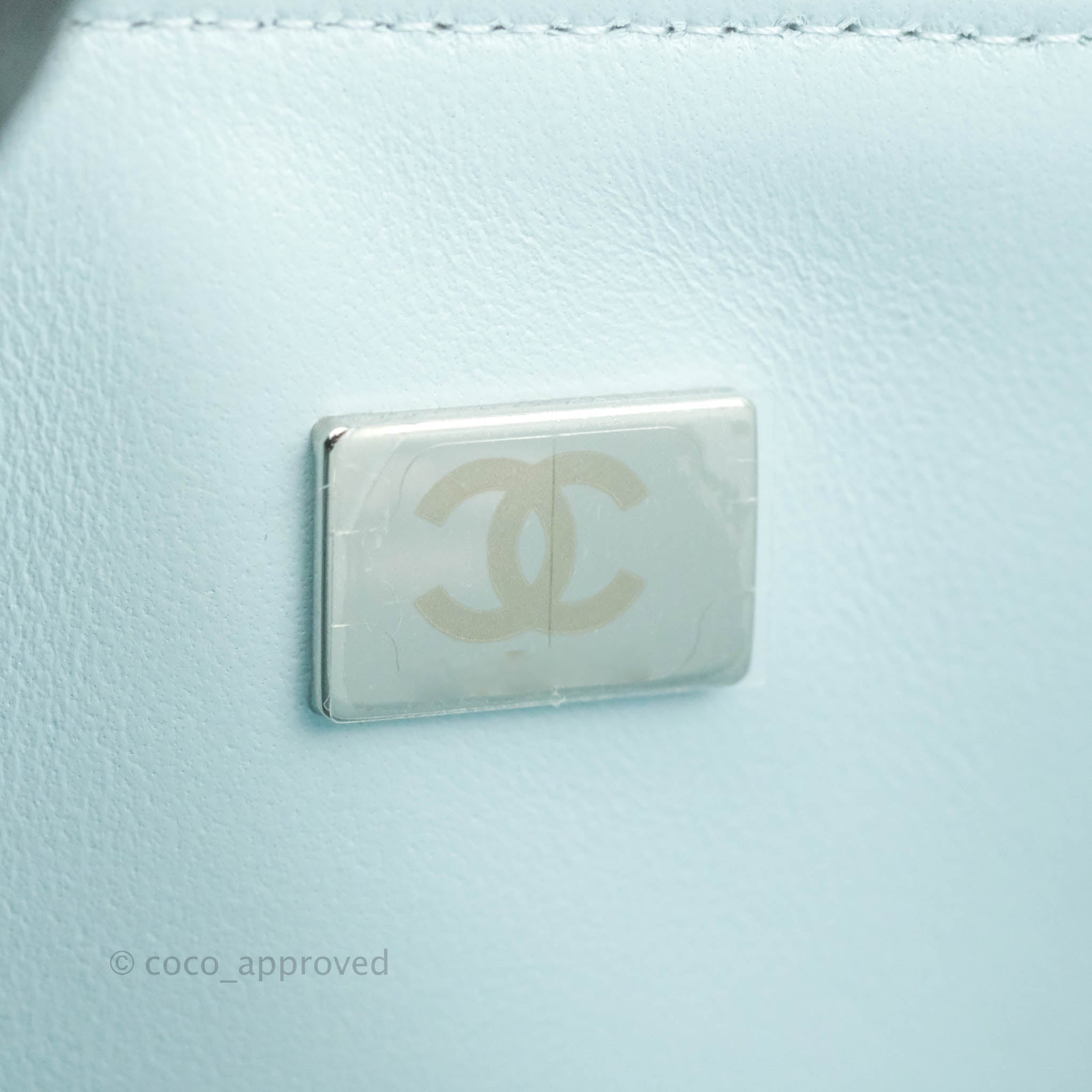 Chanel Classic M/L Medium Double Flap Bag in Blue Caviar Leather with Silver Hardware 21K Collection - Perfect for Luxury Fashion, Evening Events & Gift Giving