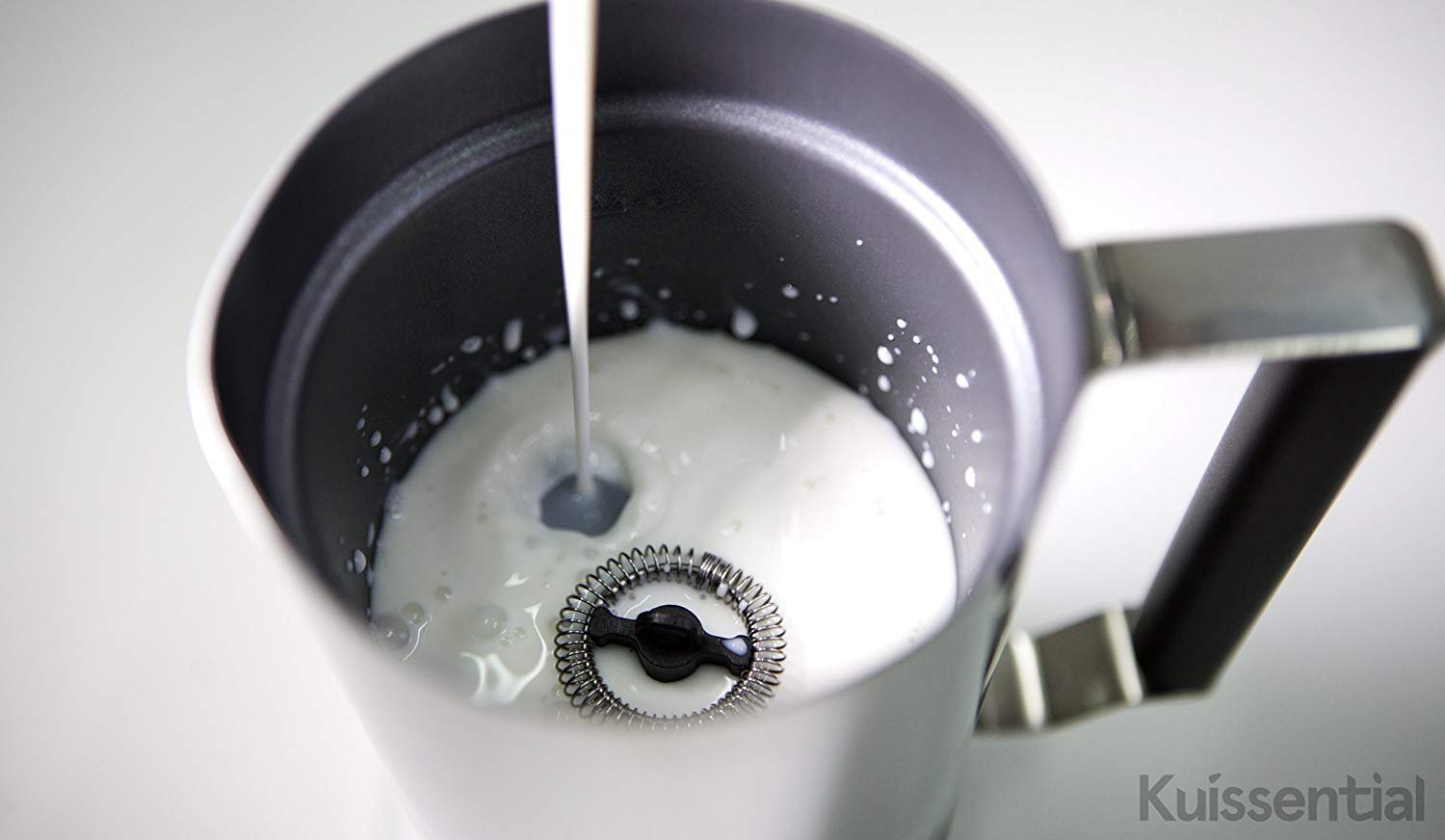 Premium Automatic Milk Frother and Warmer - 240ml Electric Cappuccino/Latte Maker for Home Barista - Perfect for Coffee, Hot Chocolate, Matcha & Tea Lattes (Ideal for Breakfast, Office & Gifts)