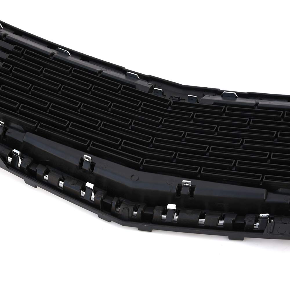 G-PLUS Black Honeycomb Grille Mesh Assembly - Front Bumper Lower Grille Cover for 2015 Chevy Cruze | Durable Car Accessory for Enhanced Style & Protection | Perfect for Street Racing & Custom Car Upgrades