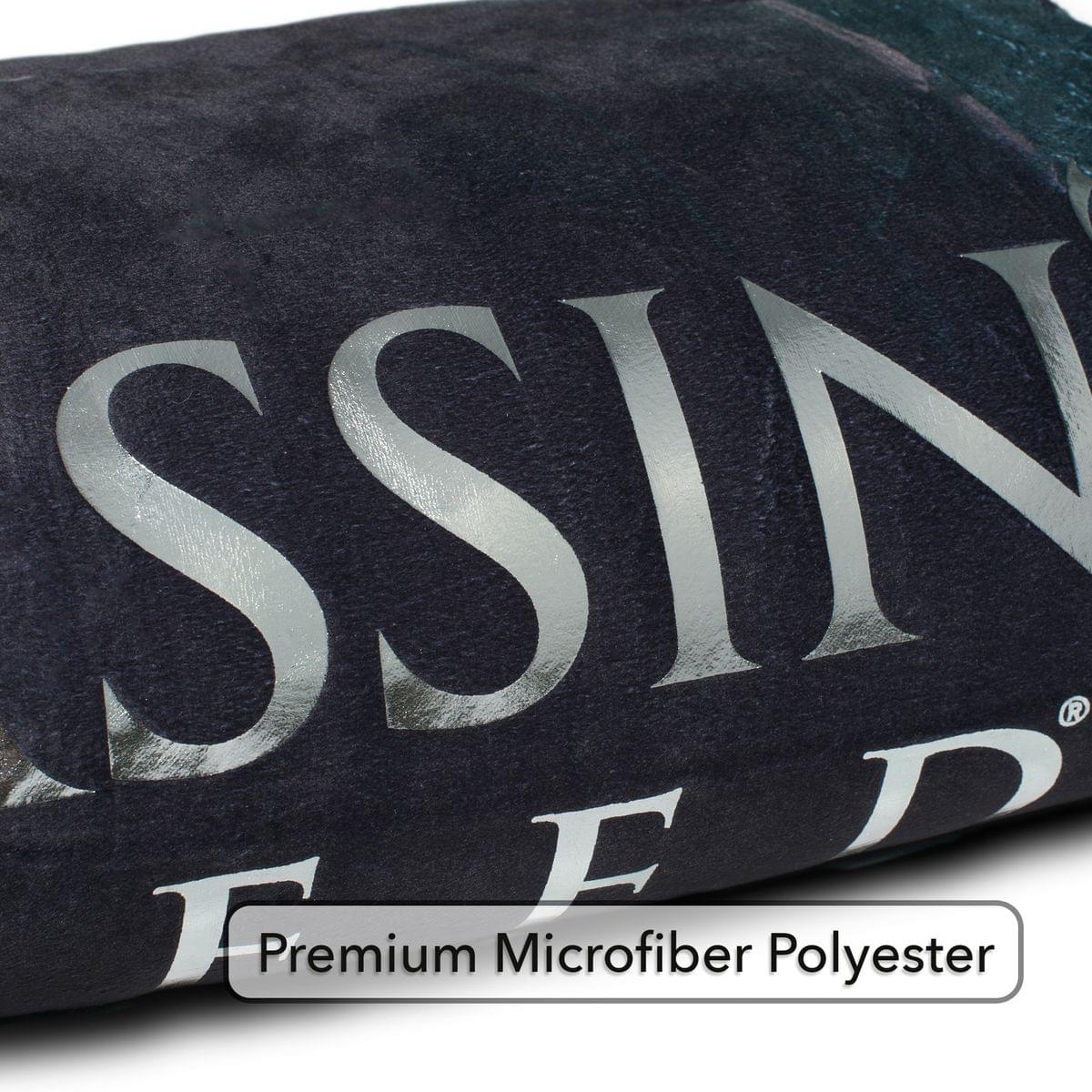 Assassin's Creed Syndicate Lightweight Fleece Throw Blanket - 45 x 60 Inches - Soft & Cozy Gaming Blanket for Bed, Sofa, or Gift