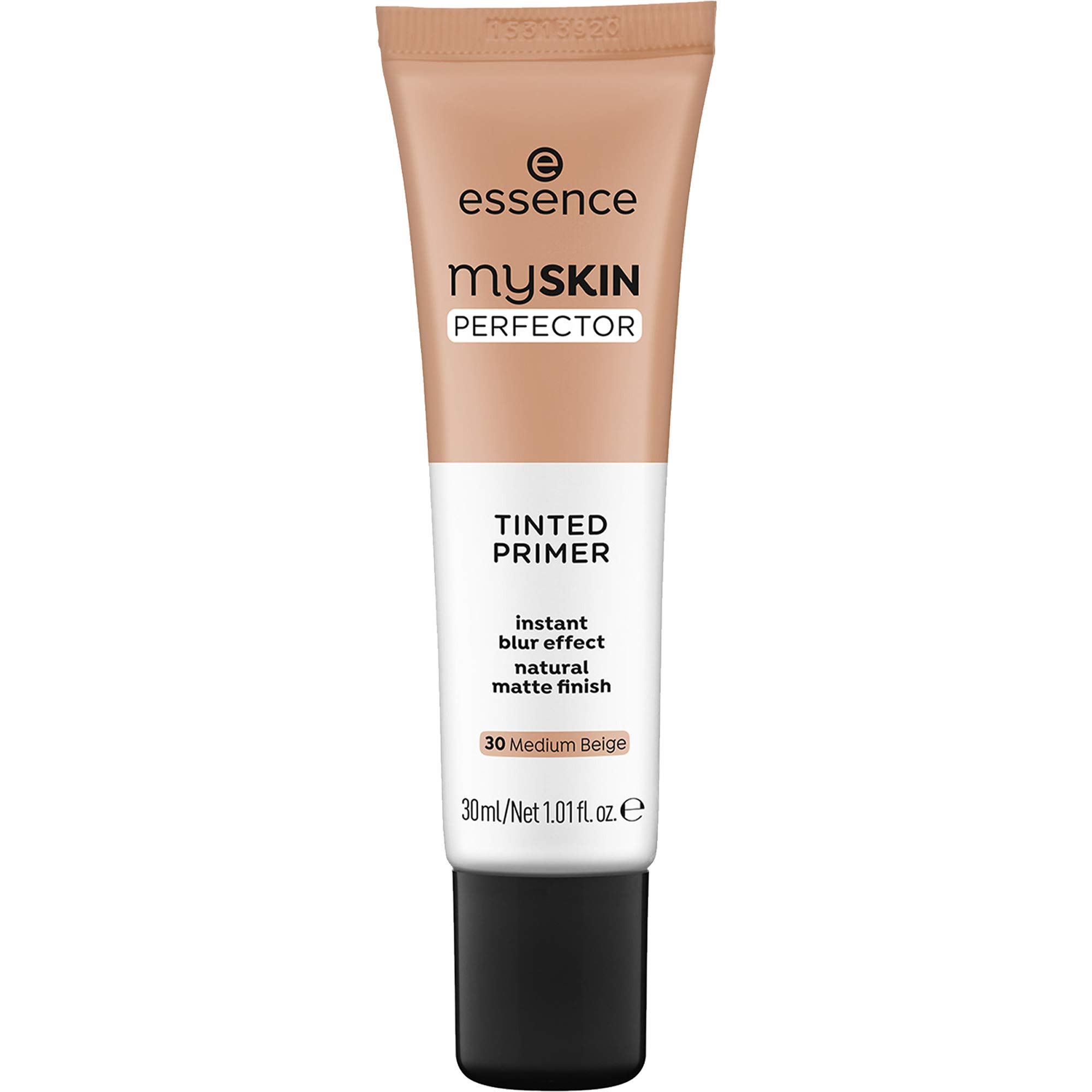 Essence My Skin Perfector Tinted Primer - Instant Blur Effect & Natural Matte Finish | Vegan, Paraben-Free, Oil-Free, Cruelty-Free Makeup (30ml, Medium Beige) | Perfect for Daily Wear, Office & Special Occasions