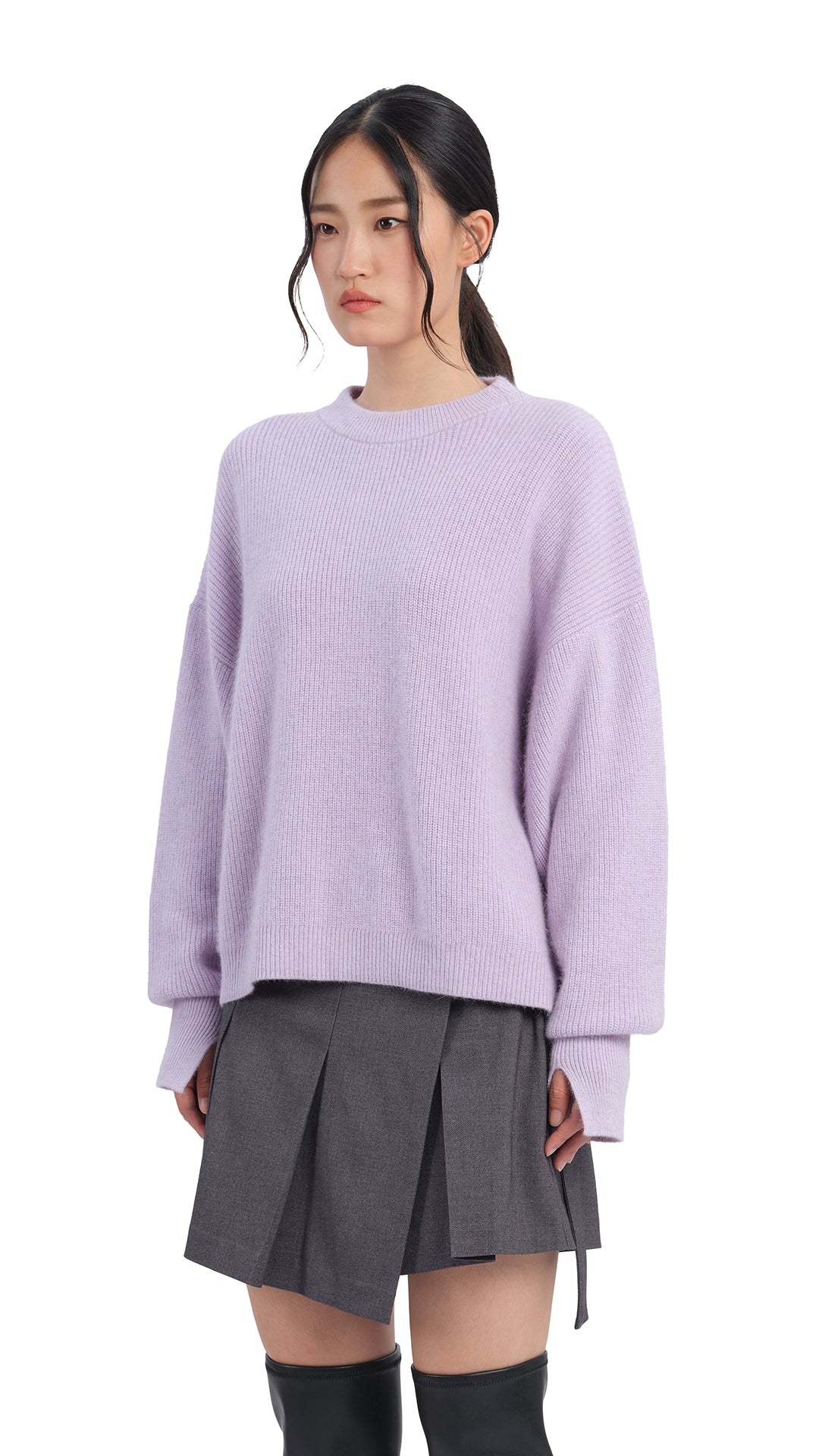Fox Mix Cardigan Sweater for Women - Cozy Knit Open Front Long Sleeve Wrap - Perfect for Fall, Winter & Casual Outfits