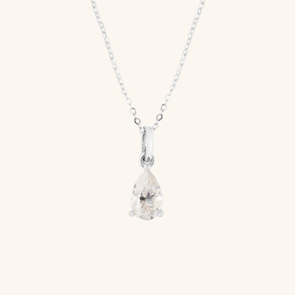 Pure Water Drop Premium Moissanite Necklace | Elegant Jewelry for Women | Perfect Gift for Anniversary, Wedding & Special Occasions