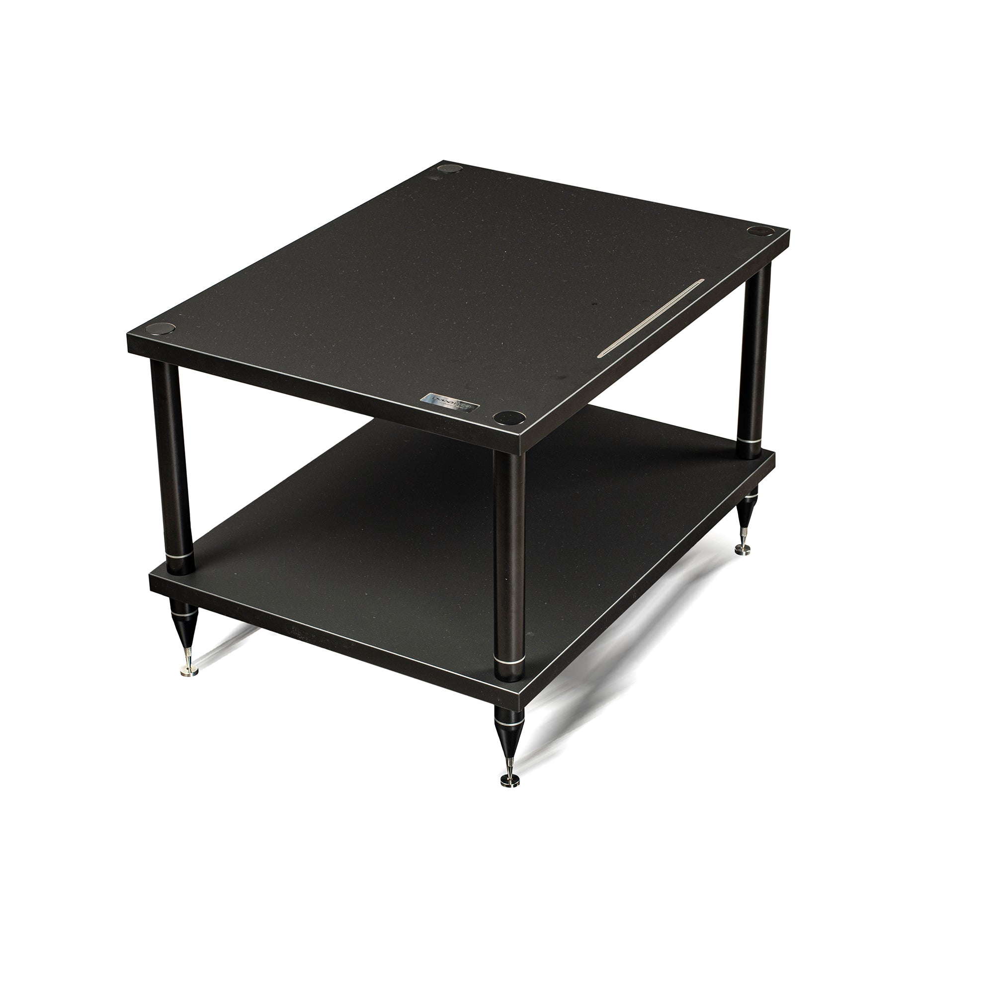 Bassocontinuo Essenza Proton Tower Rack - Premium Audio Equipment Stand for Turntables & Hi-Fi Systems - Perfect for Home Theater & Music Listening Rooms