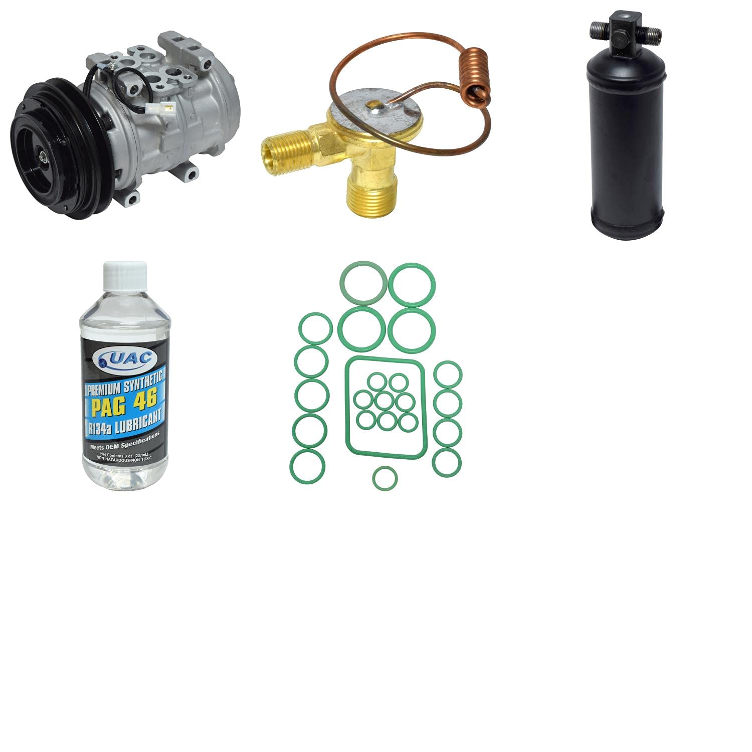 HVAC A/C Compressor Replacement Kit - Compatible with [Car Make/Model] - High Performance Auto Air Conditioning System - Perfect for Summer Driving & Road Trips