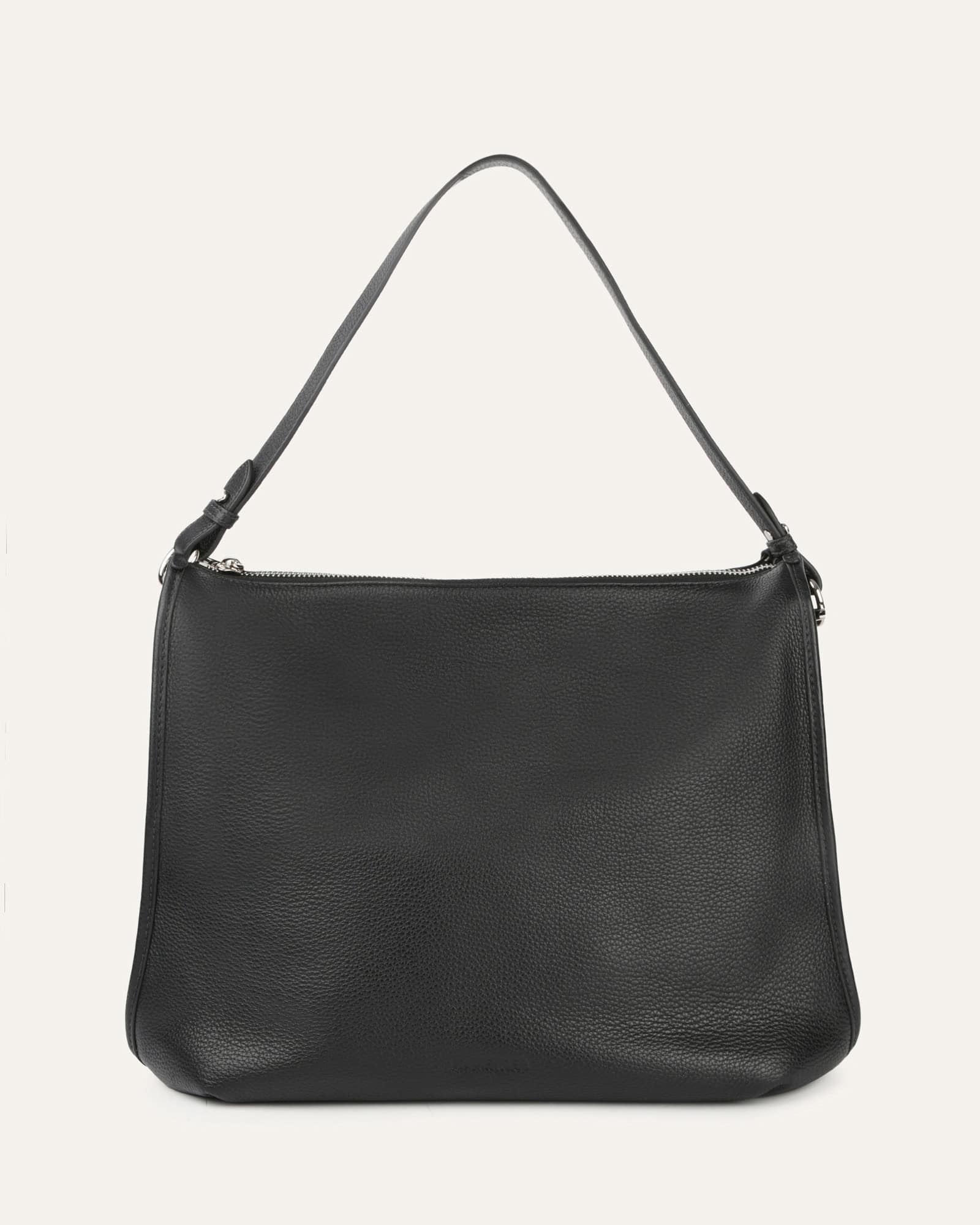 Grayson Black Leather Tote Bag for Women - Stylish & Durable Handbag for Work, Travel & Everyday Use