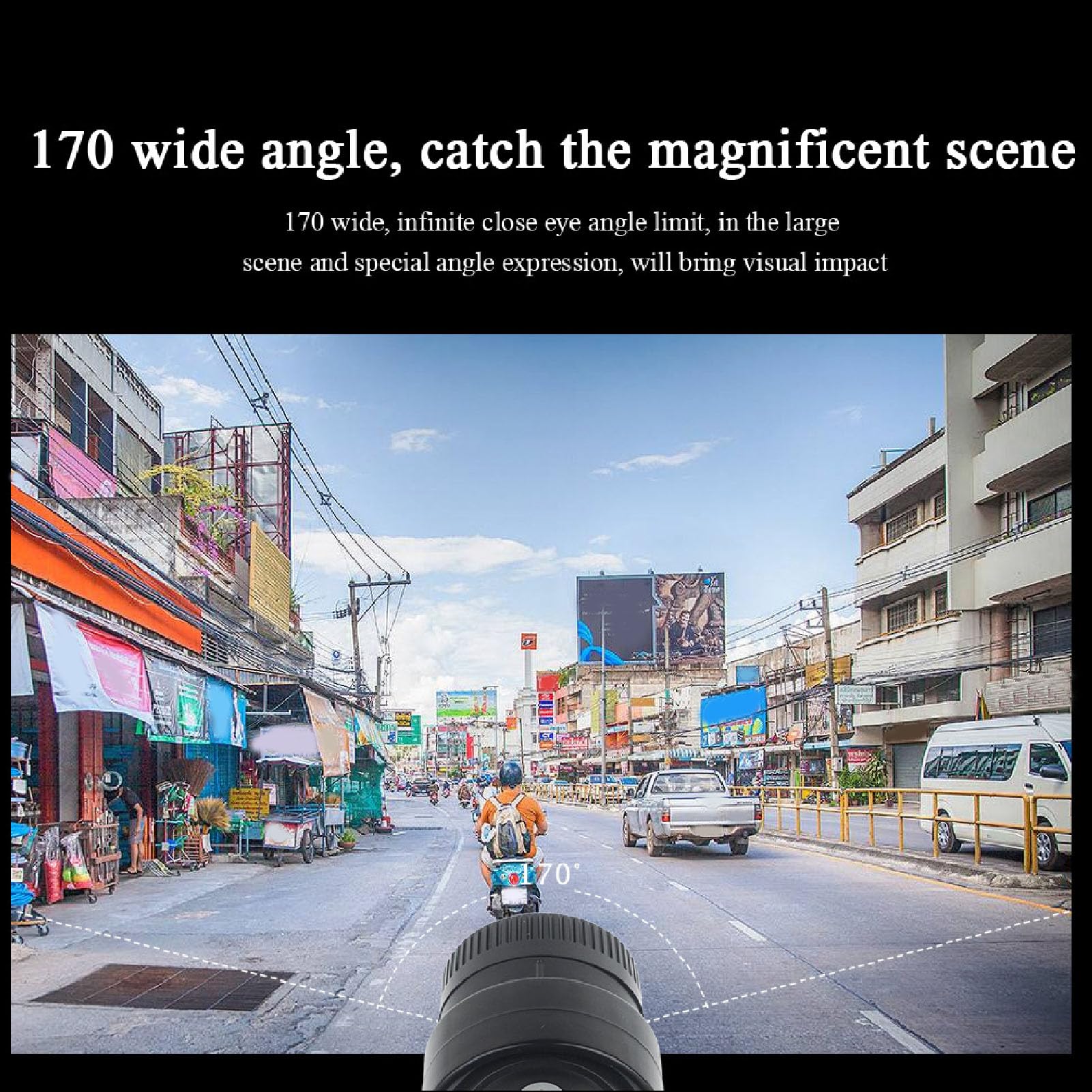Plyisty HD 960P Bicycle Motorcycle Helmet Camera - Anti-Shake Sports Action Camcorder for Cycling & Riding | Perfect for Adventure Vlogging & Road Safety Recording