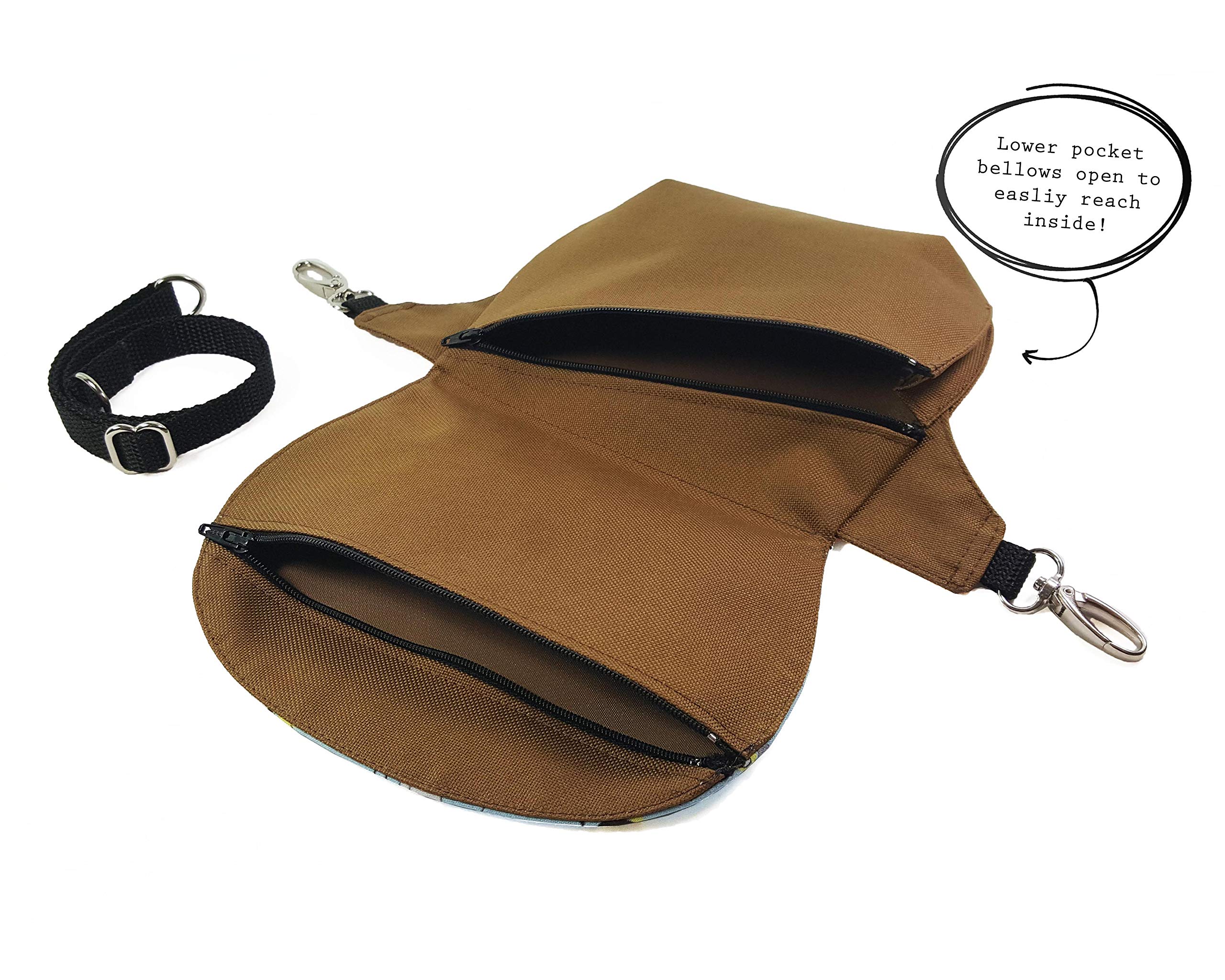 Queen Bee Fanny Pack - Stylish Honey Bees Hip Bag for Women | Perfect for Outdoor Activities, Travel & Festivals